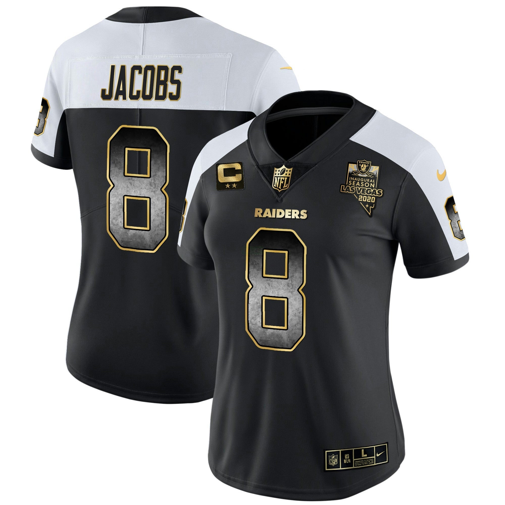 Camisa NFL Women’s Gold Arch Smoke Vapor Jersey