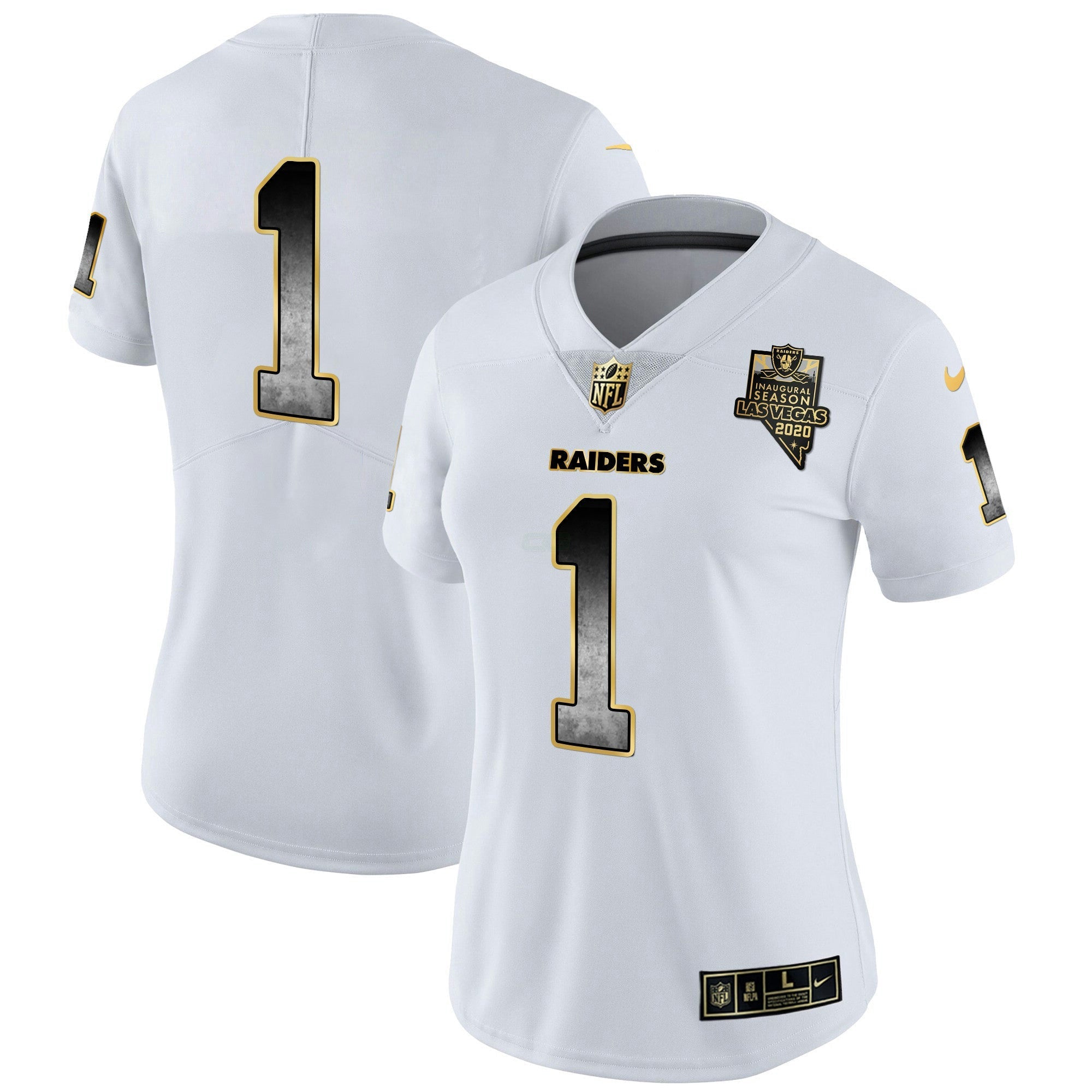 Camisa NFL Women’s Gold Arch Smoke Vapor Jersey