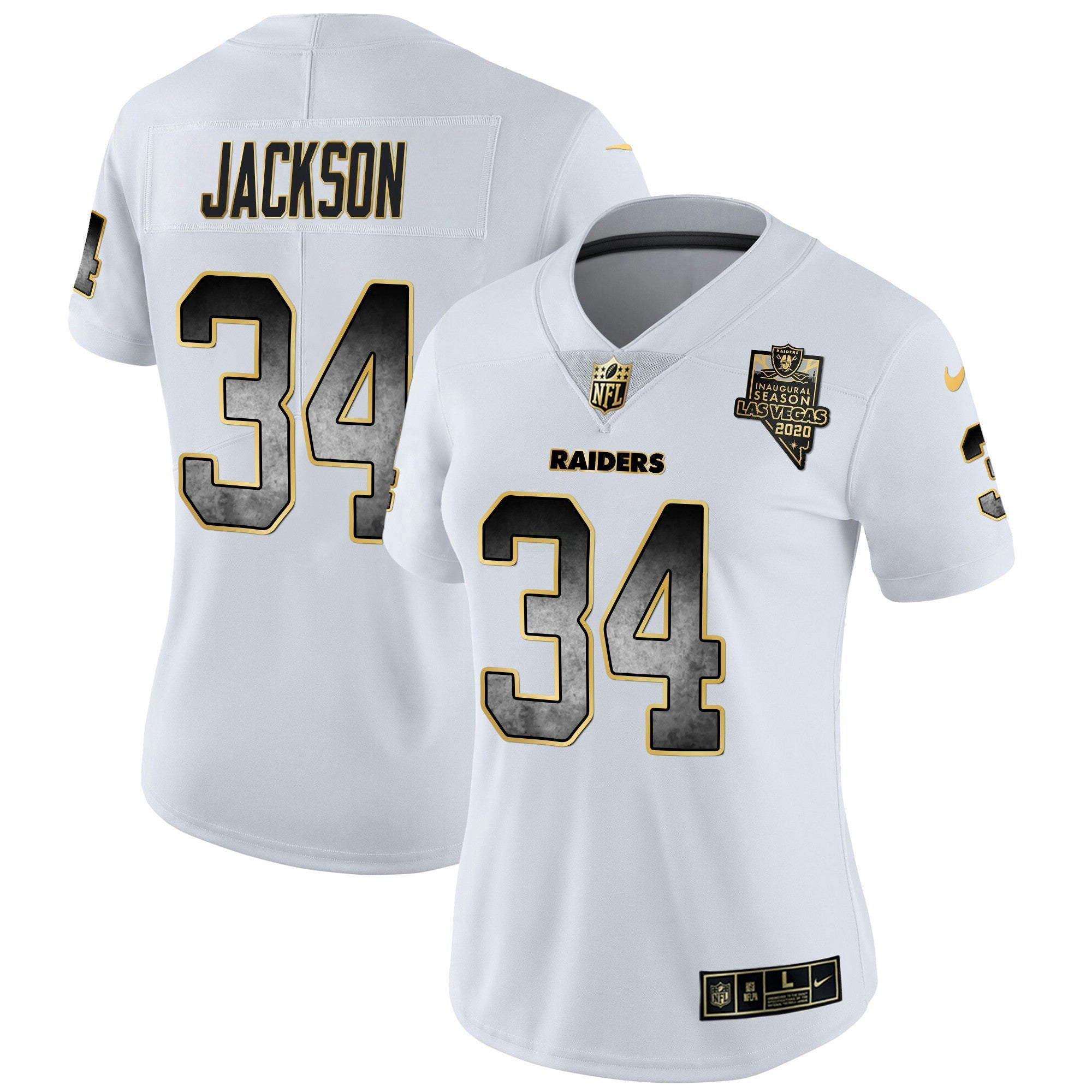 Camisa NFL Women’s Gold Arch Smoke Vapor Jersey
