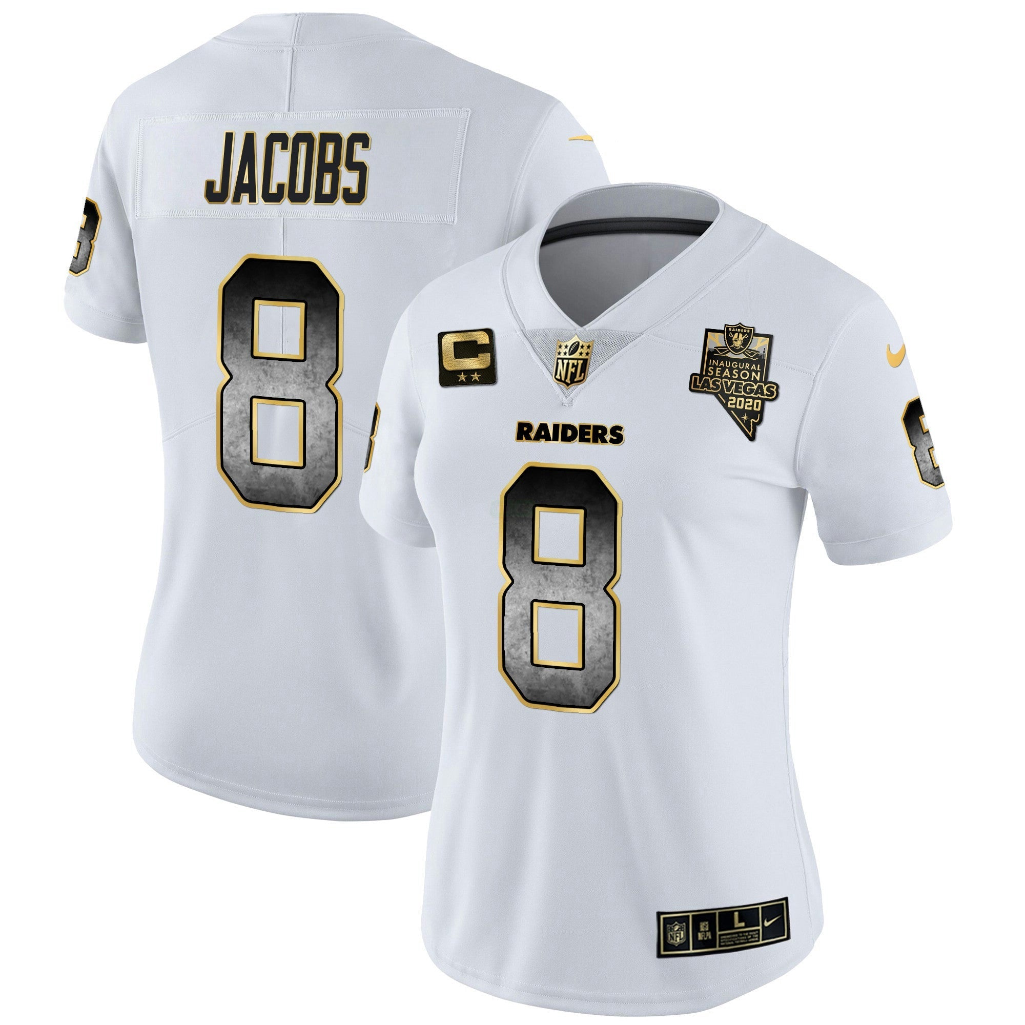 Camisa NFL Women’s Gold Arch Smoke Vapor Jersey