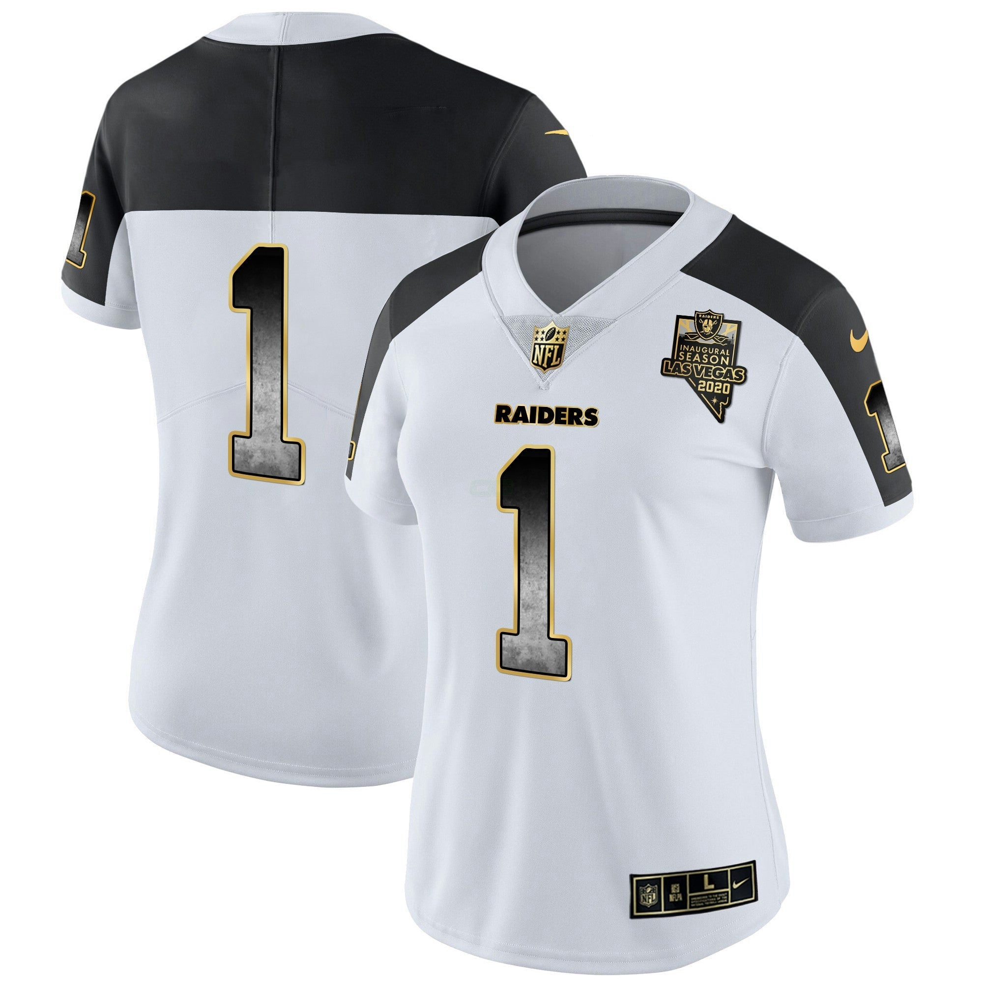 Camisa NFL Women’s Gold Arch Smoke Vapor Jersey