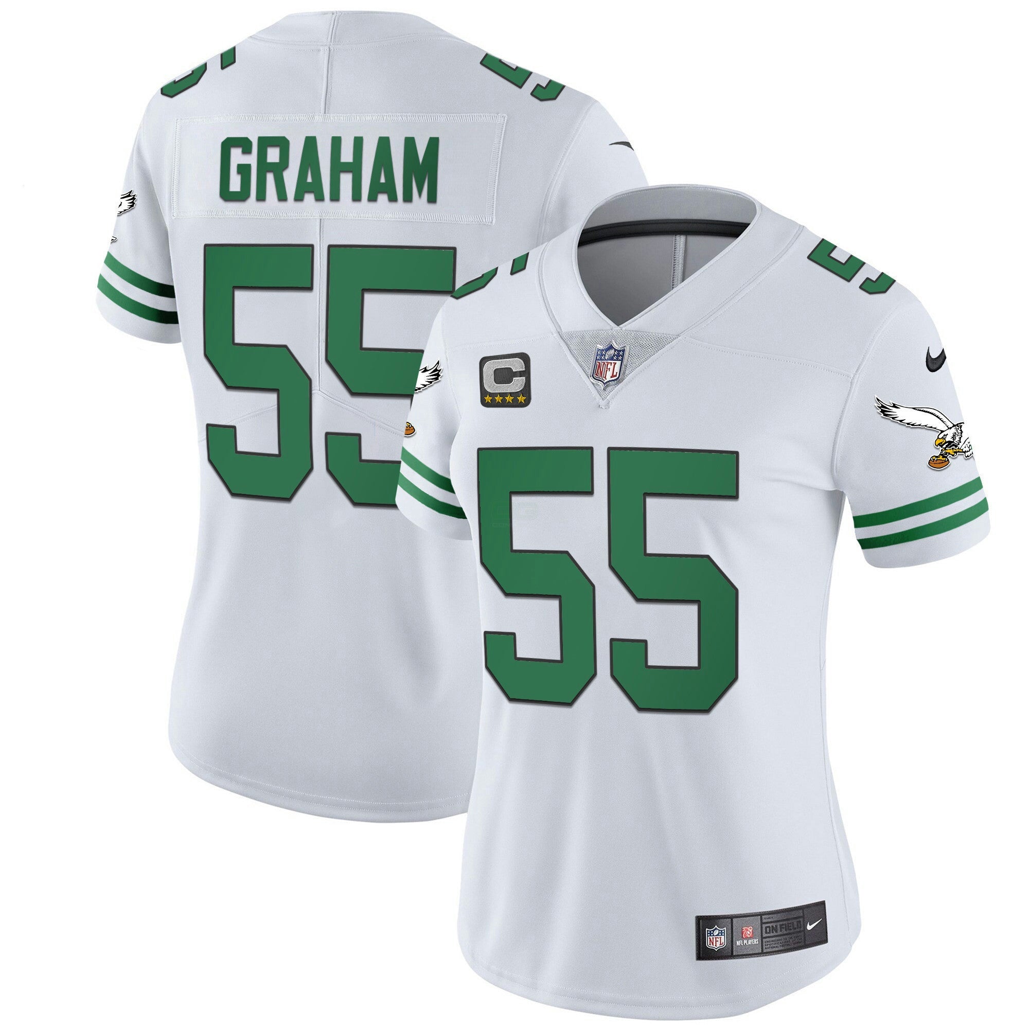 Camisa NFL Women’s Gold & Kelly Vapor Jersey V2