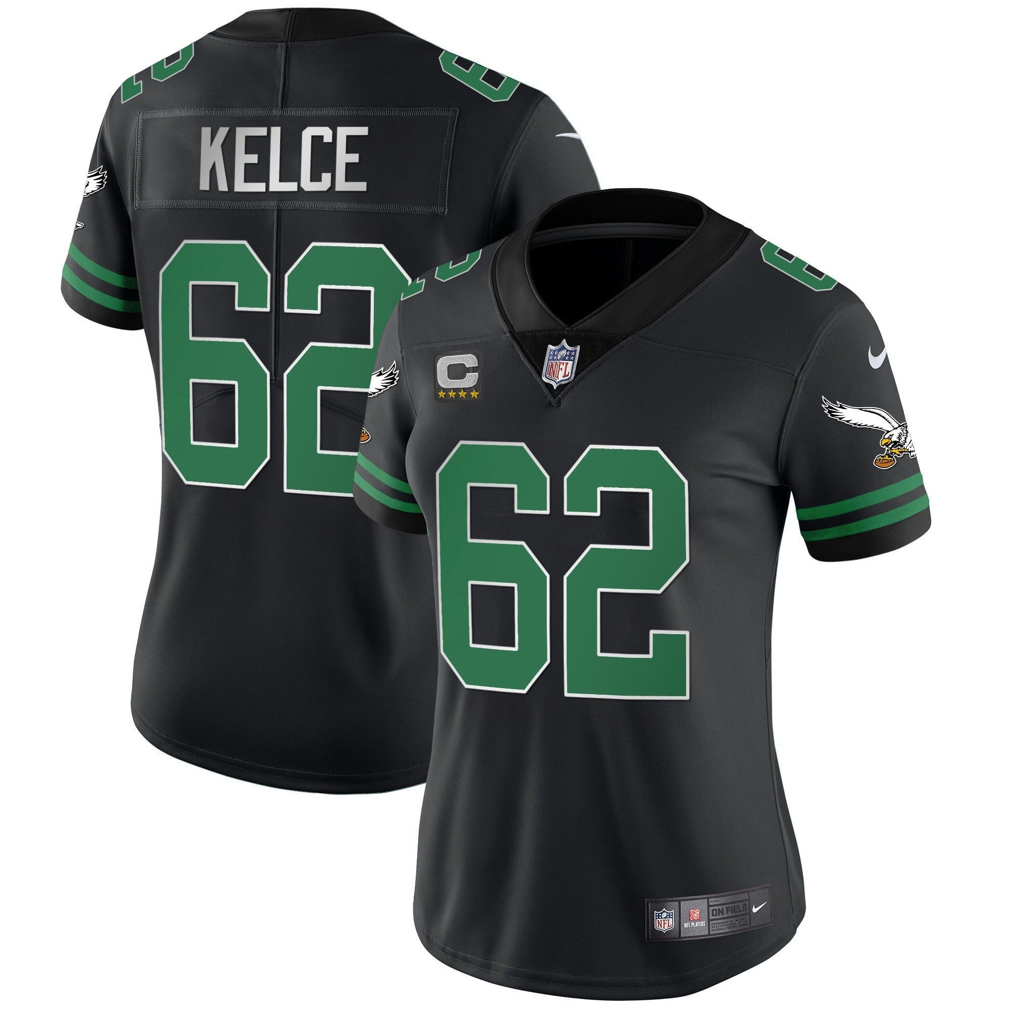 Camisa NFL Women’s Gold & Kelly Vapor Jersey V2
