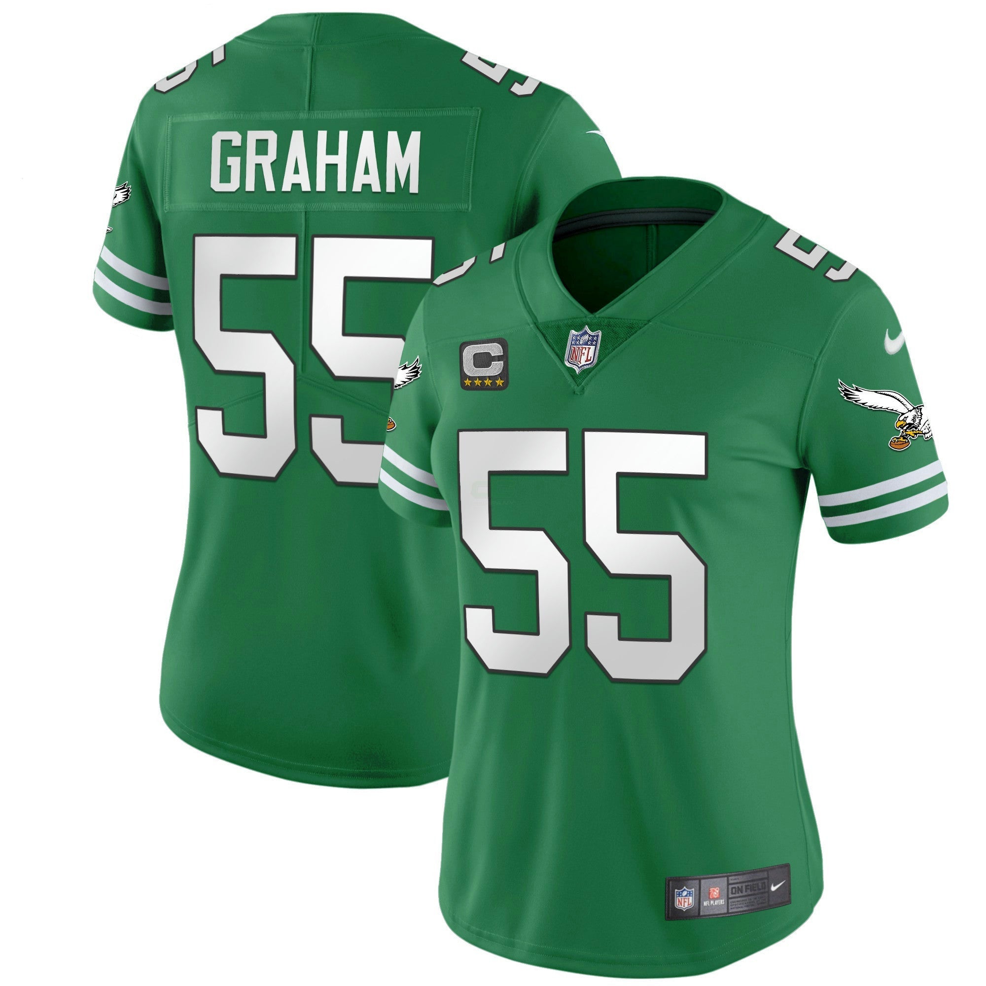 Camisa NFL Women’s Gold & Kelly Vapor Jersey V2