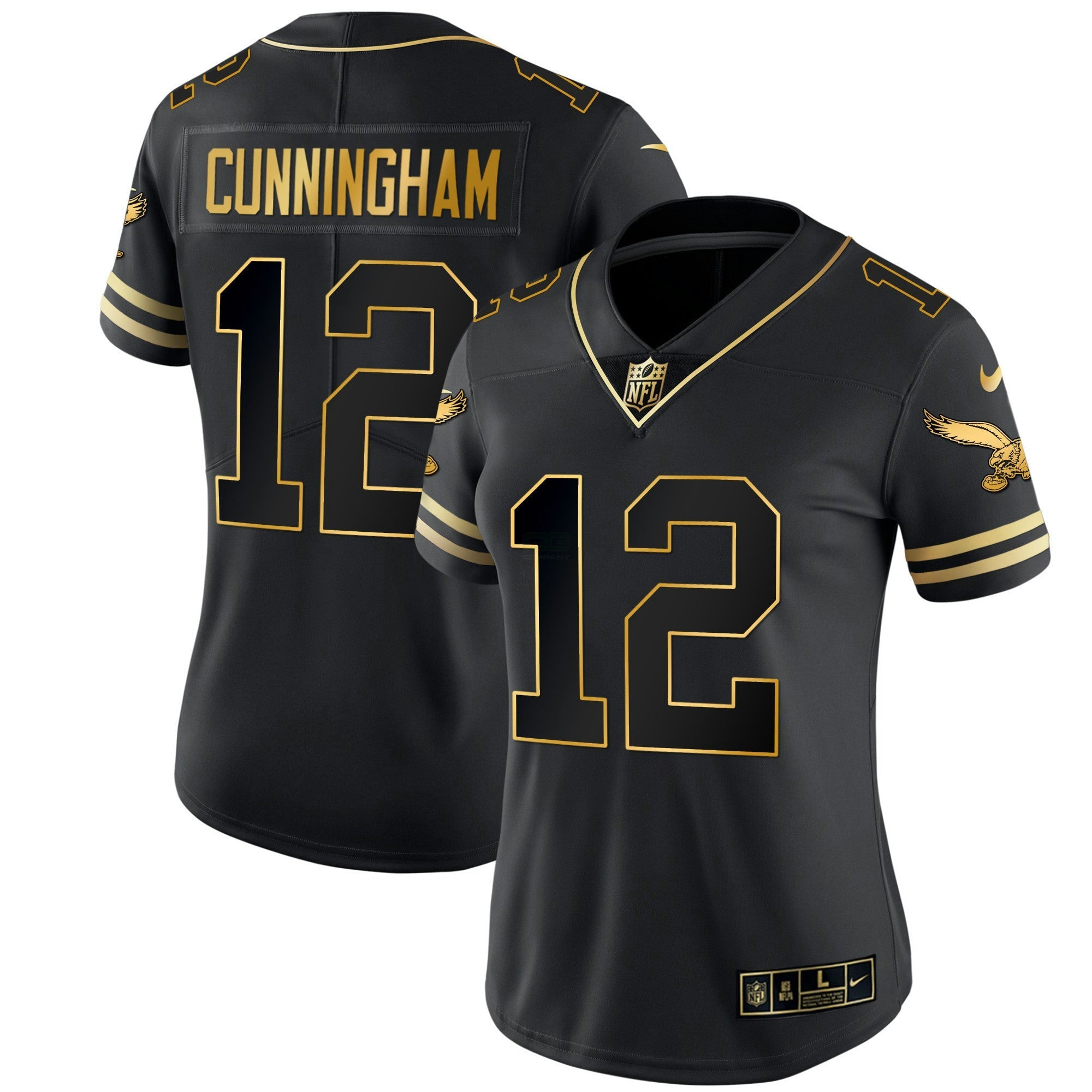 Camisa NFL Women’s Gold & Kelly Vapor Jersey V2