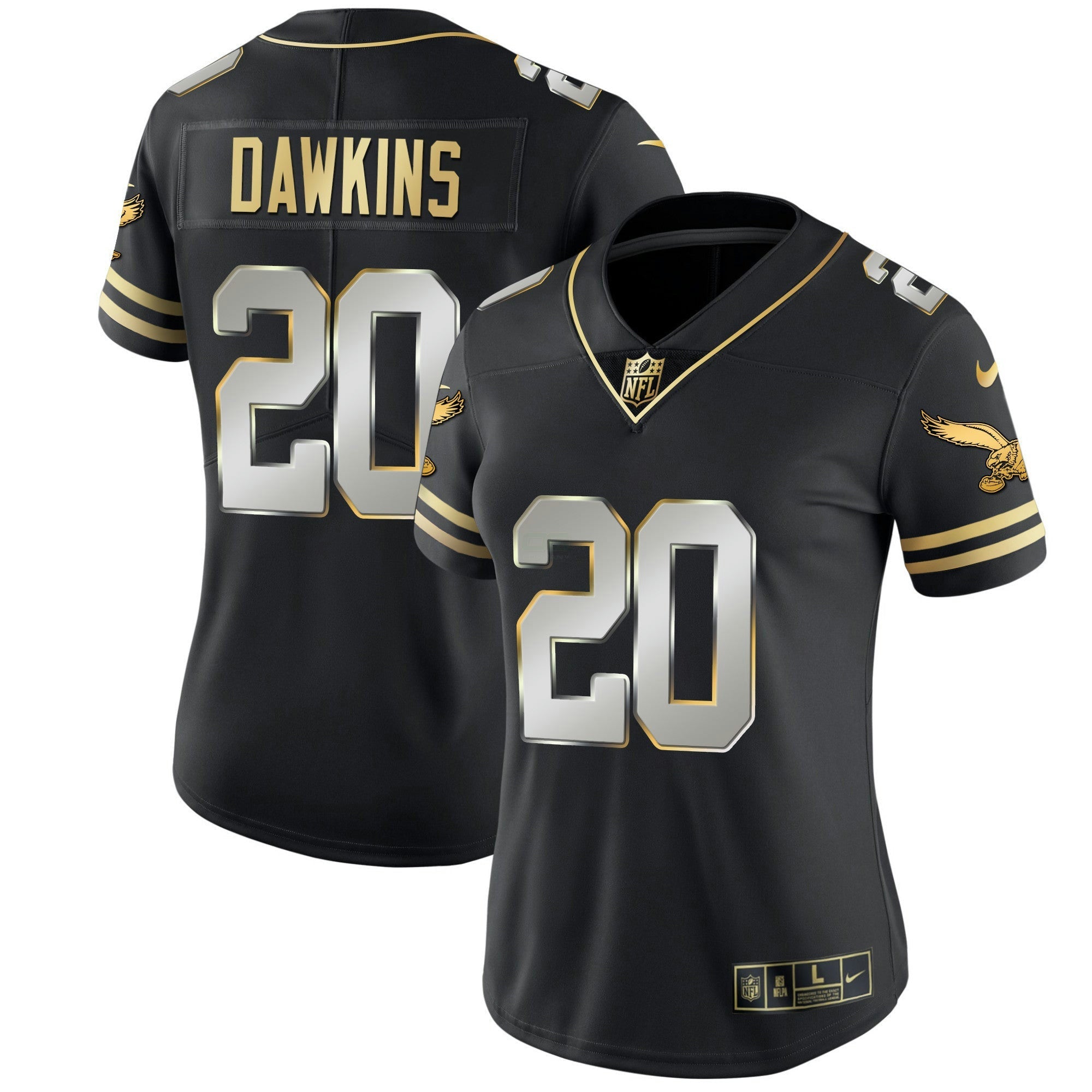 Camisa NFL Women’s Gold & Kelly Vapor Jersey V2