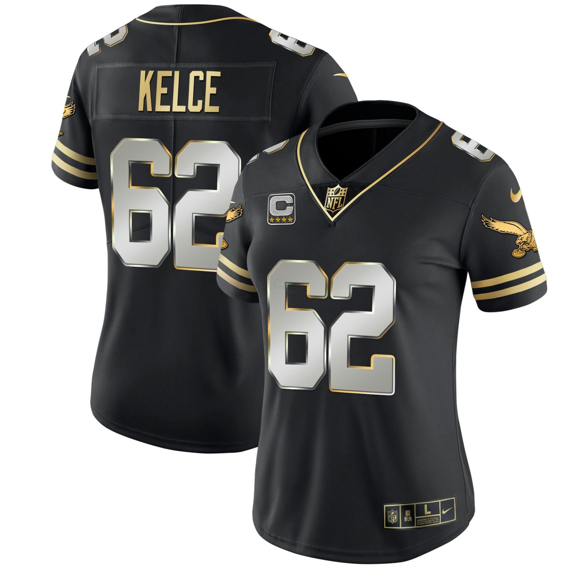 Camisa NFL Women’s Gold & Kelly Vapor Jersey V2