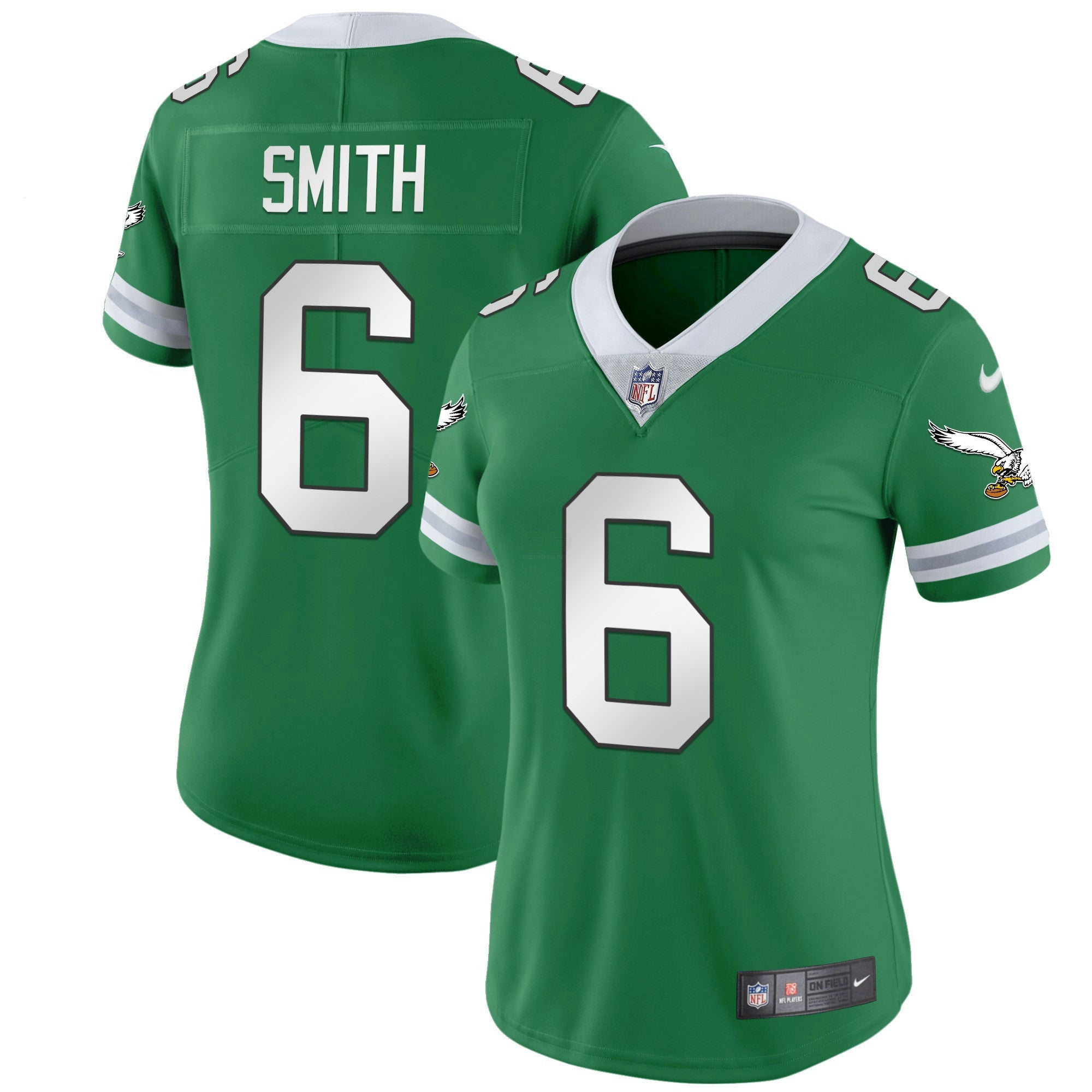Camisa NFL Women’s Gold & Kelly Vapor Throwback Jersey