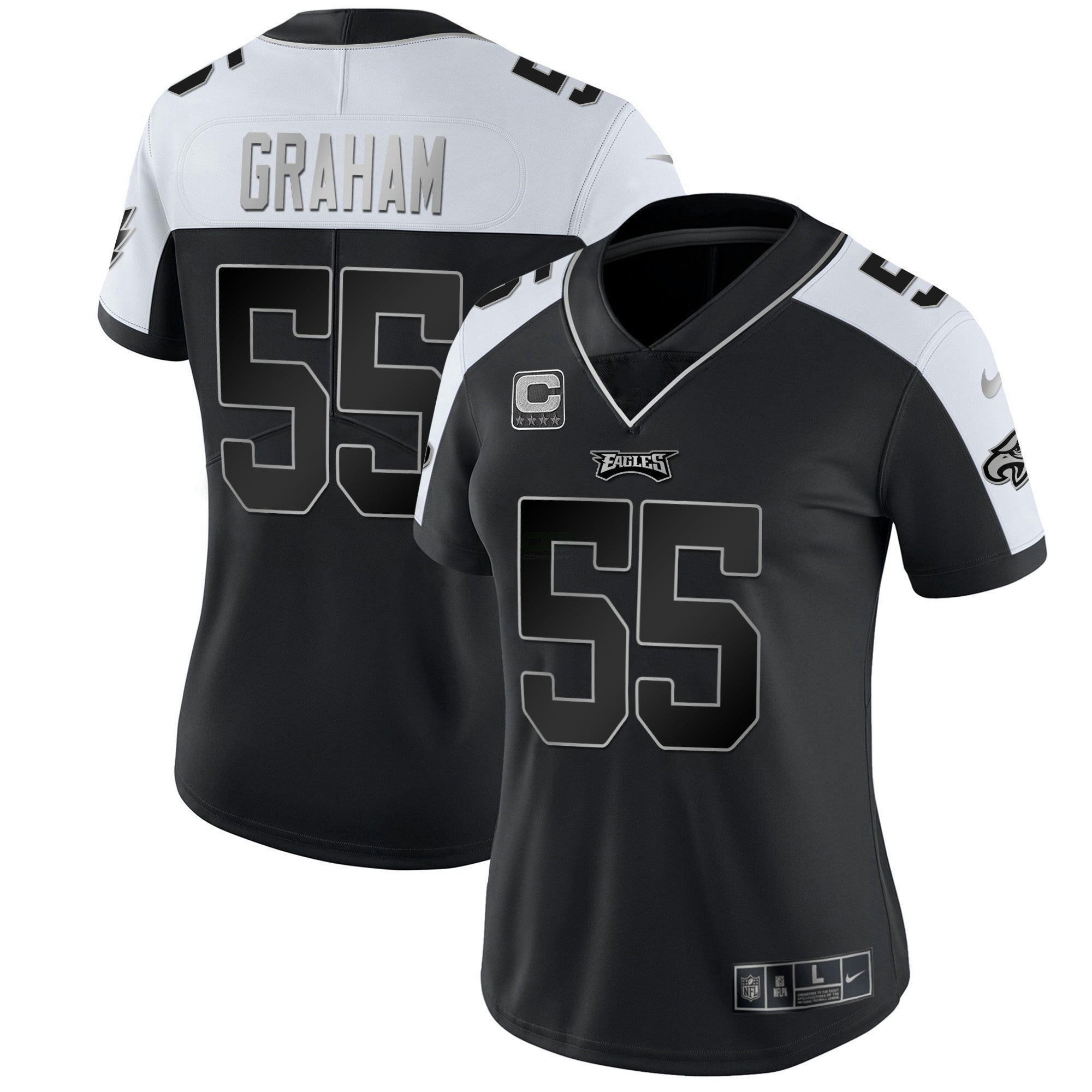 Camisa NFL Women’s Gold & Split Vapor