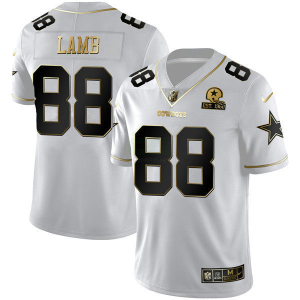 Camisa NFL Women’s Gold & Split Vapor Est 1960 Patch