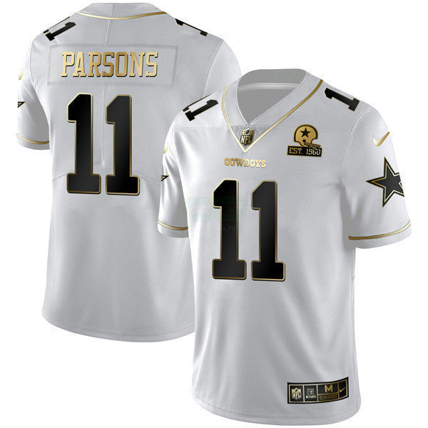 Camisa NFL Women’s Gold & Split Vapor Est 1960 Patch