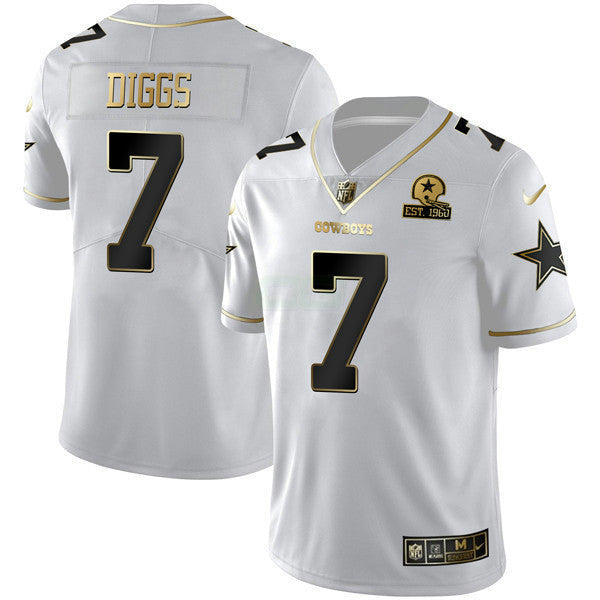 Camisa NFL Women’s Gold & Split Vapor Est 1960 Patch
