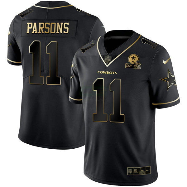Camisa NFL Women’s Gold & Split Vapor Est 1960 Patch