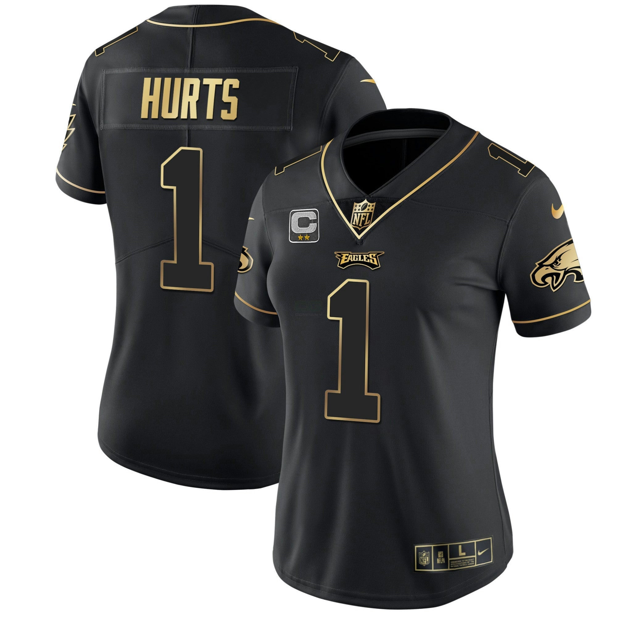 Camisa NFL Women’s Gold & Split Vapor