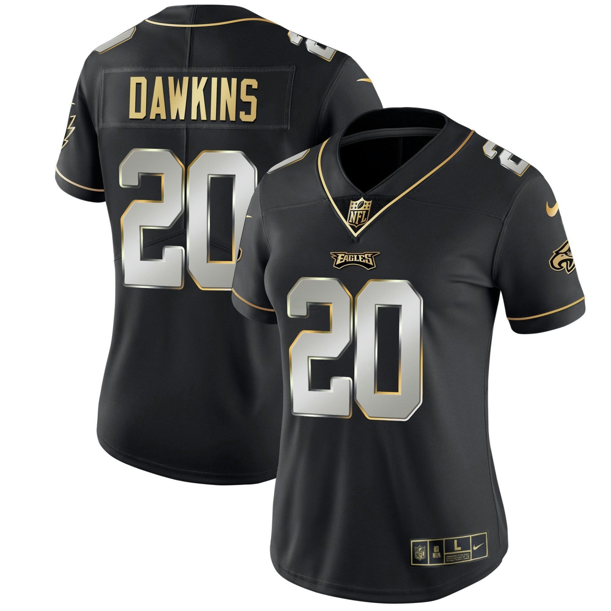 Camisa NFL Women’s Gold & Split Vapor