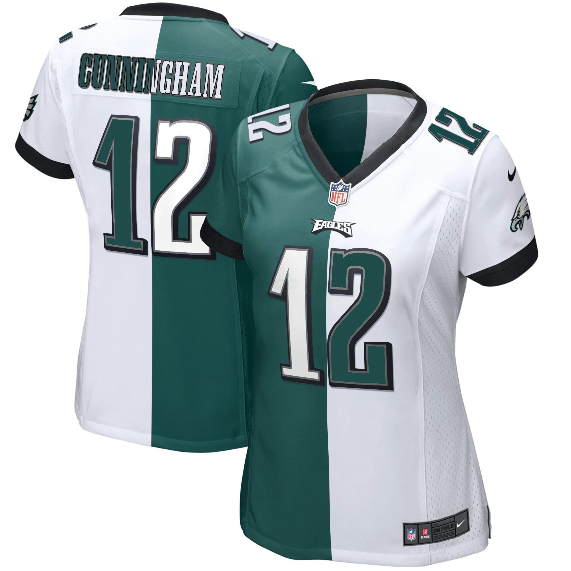Camisa NFL Women’s Gold & Split Vapor