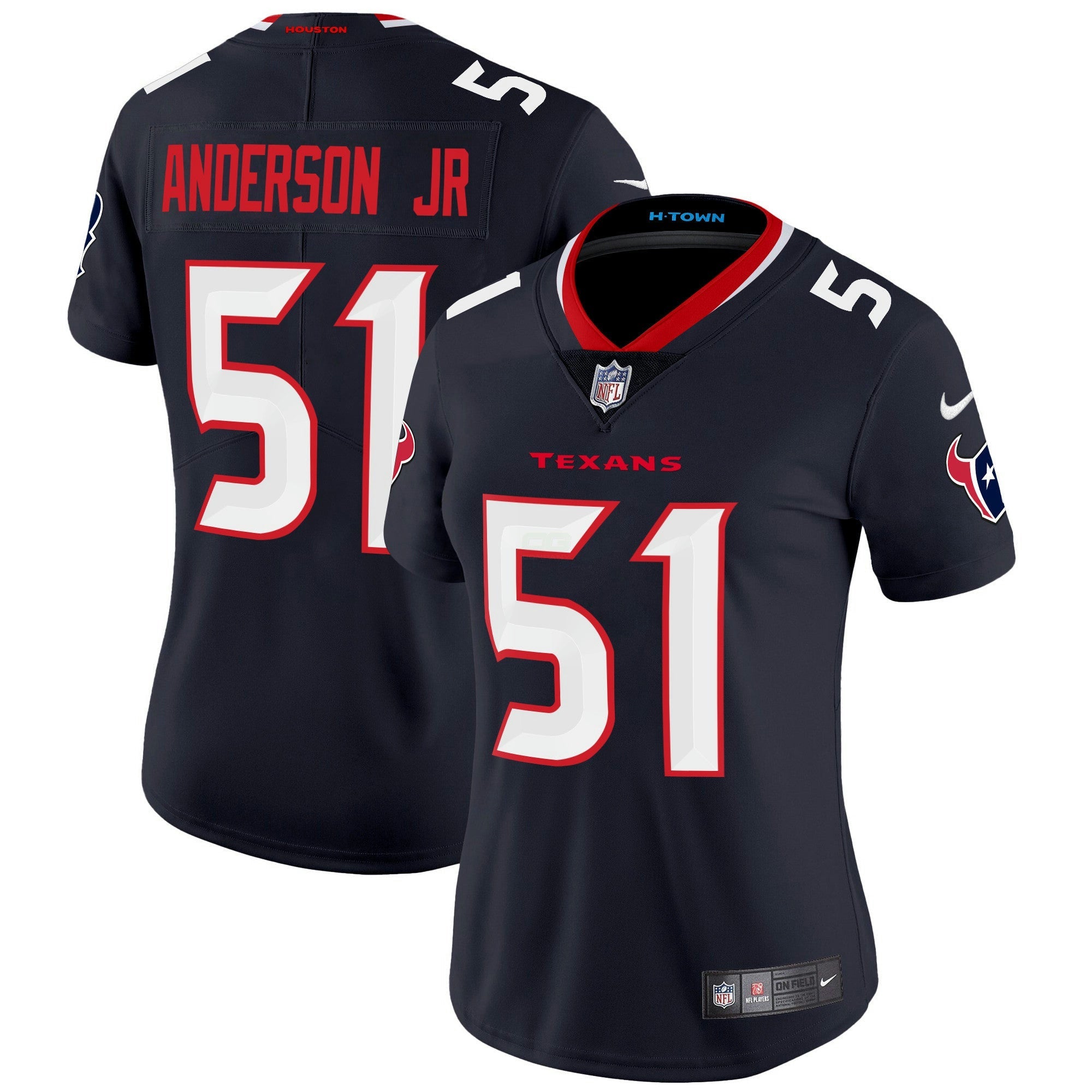 Camisa NFL Women’s Houston 2024 Vapor Limited Jersey