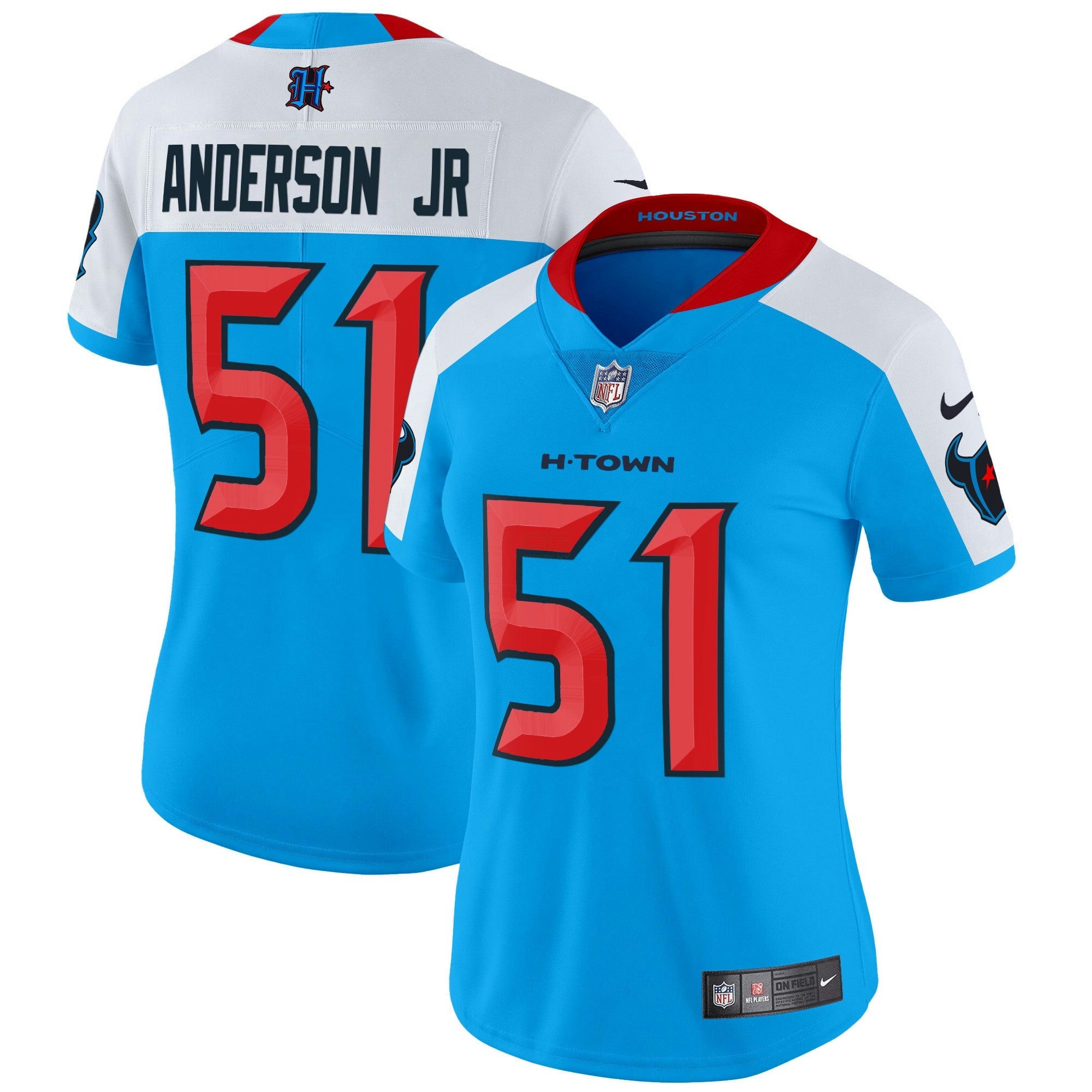 Camisa NFL Women’s Houston 2024 Vapor Limited Jersey V2
