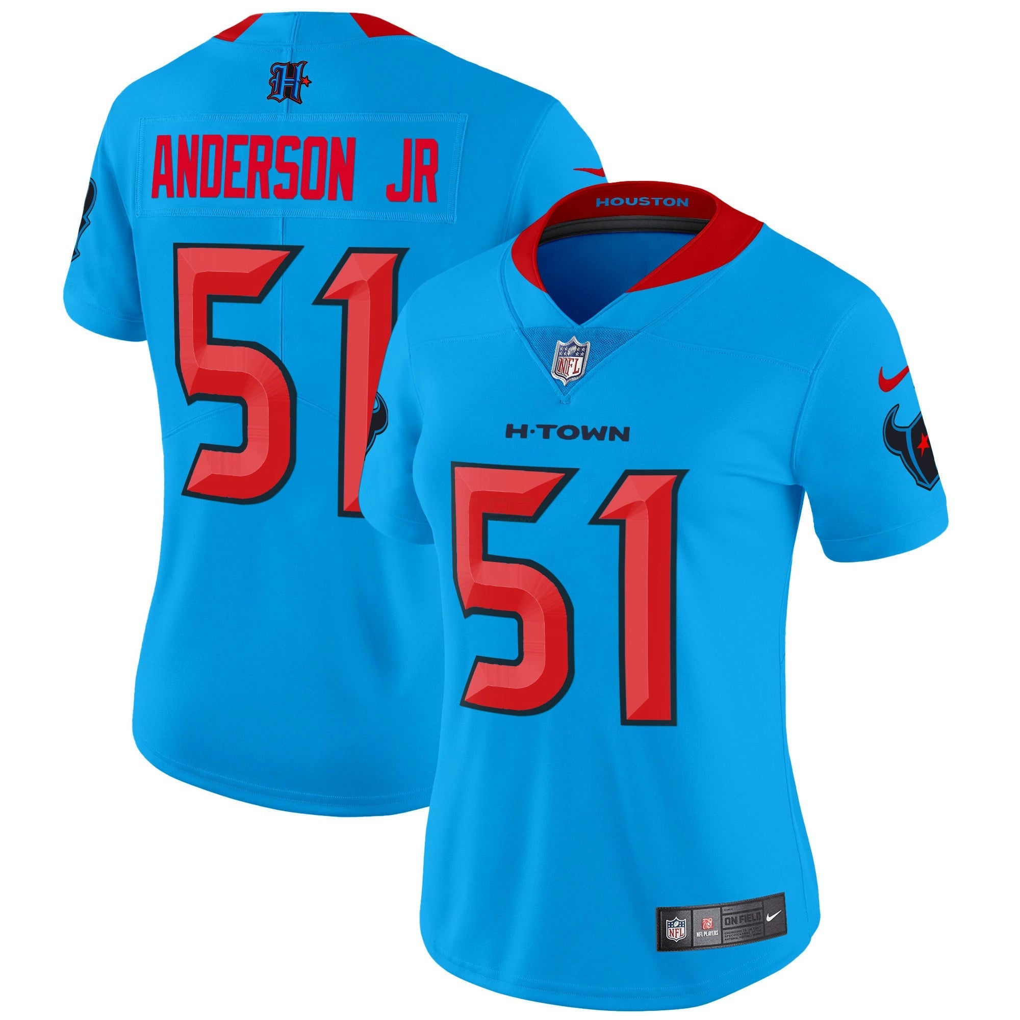 Camisa NFL Women’s Houston 2024 Vapor Limited Jersey V2