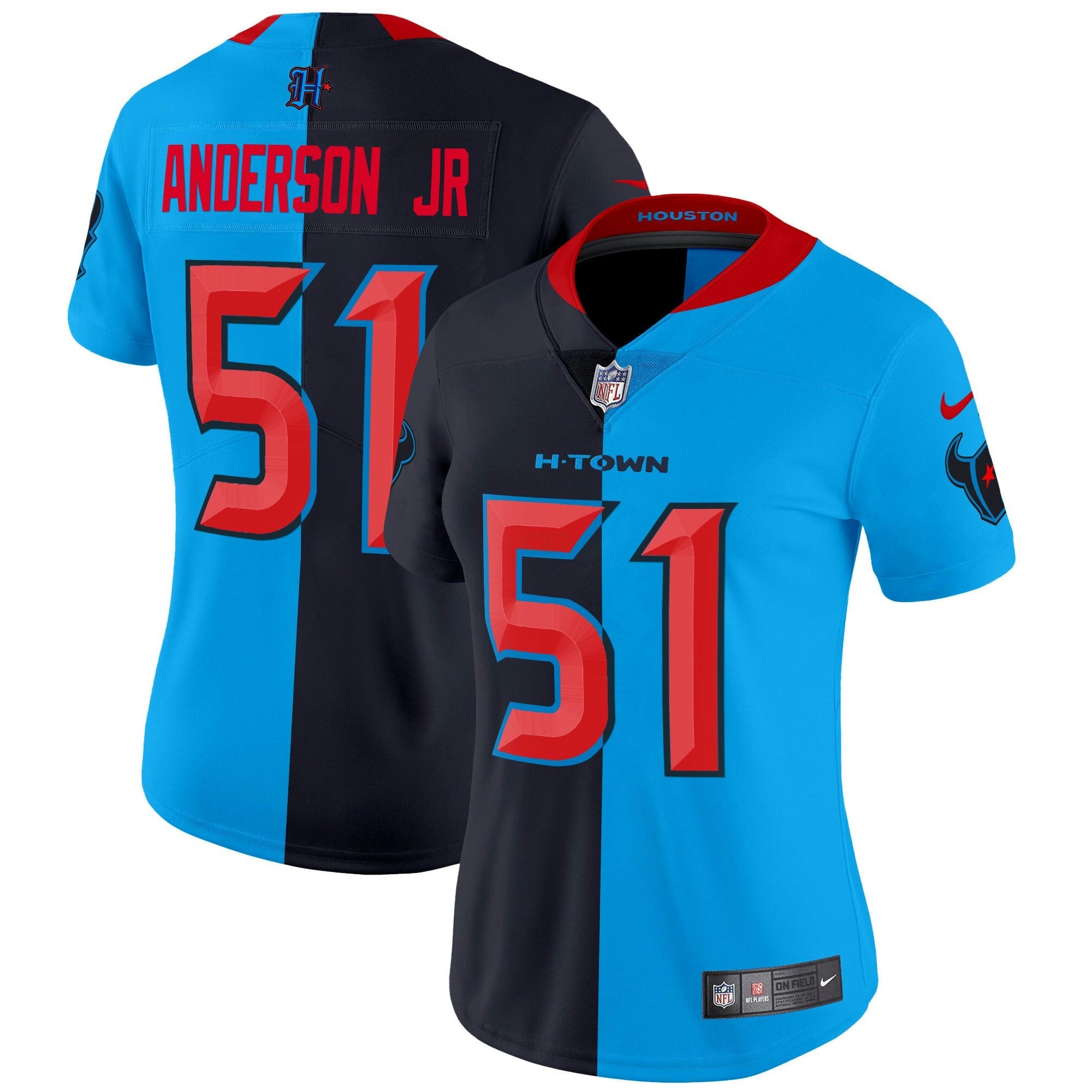 Camisa NFL Women’s Houston 2024 Vapor Limited Jersey V2