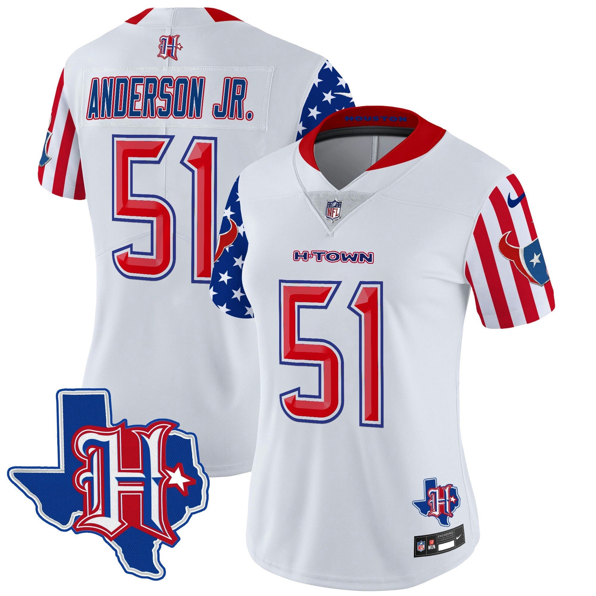 Camisa NFL Women’s Houston American Style Vapor Limited Jersey