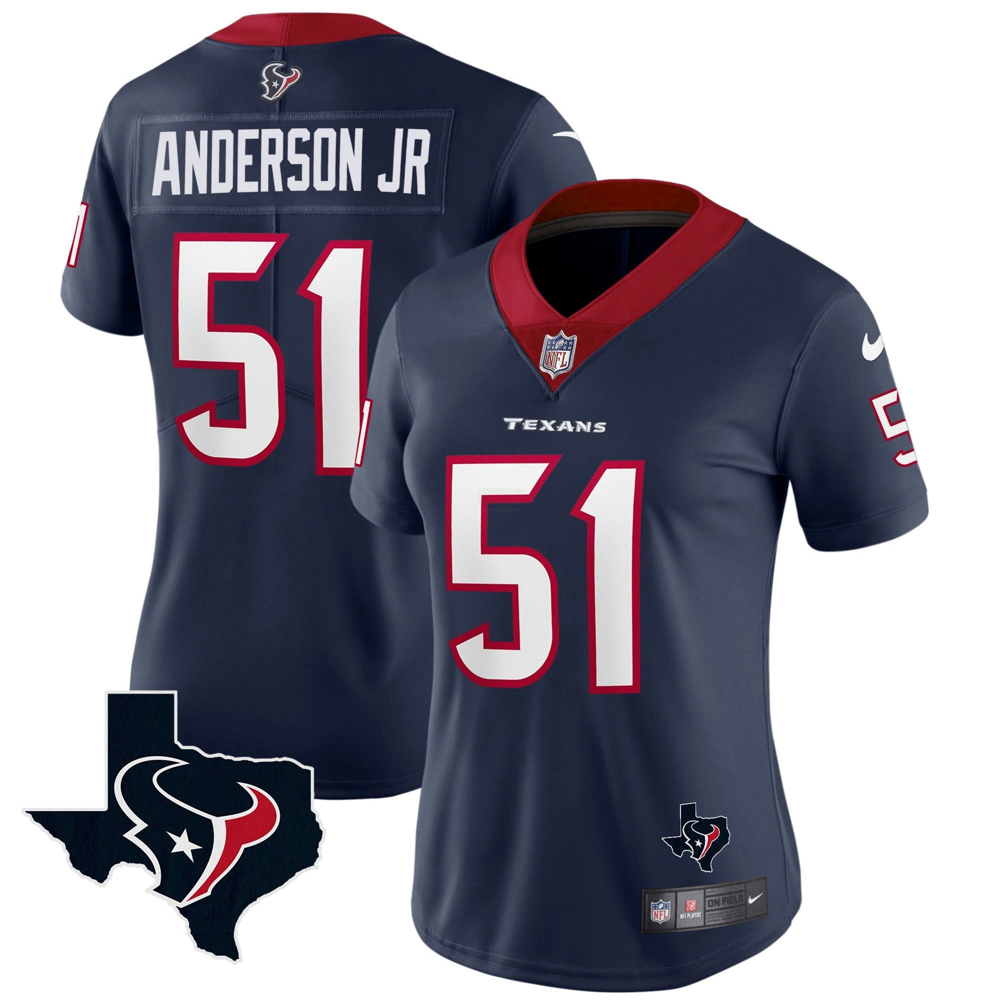 Camisa NFL Women’s Houston Vapor Limited Jersey