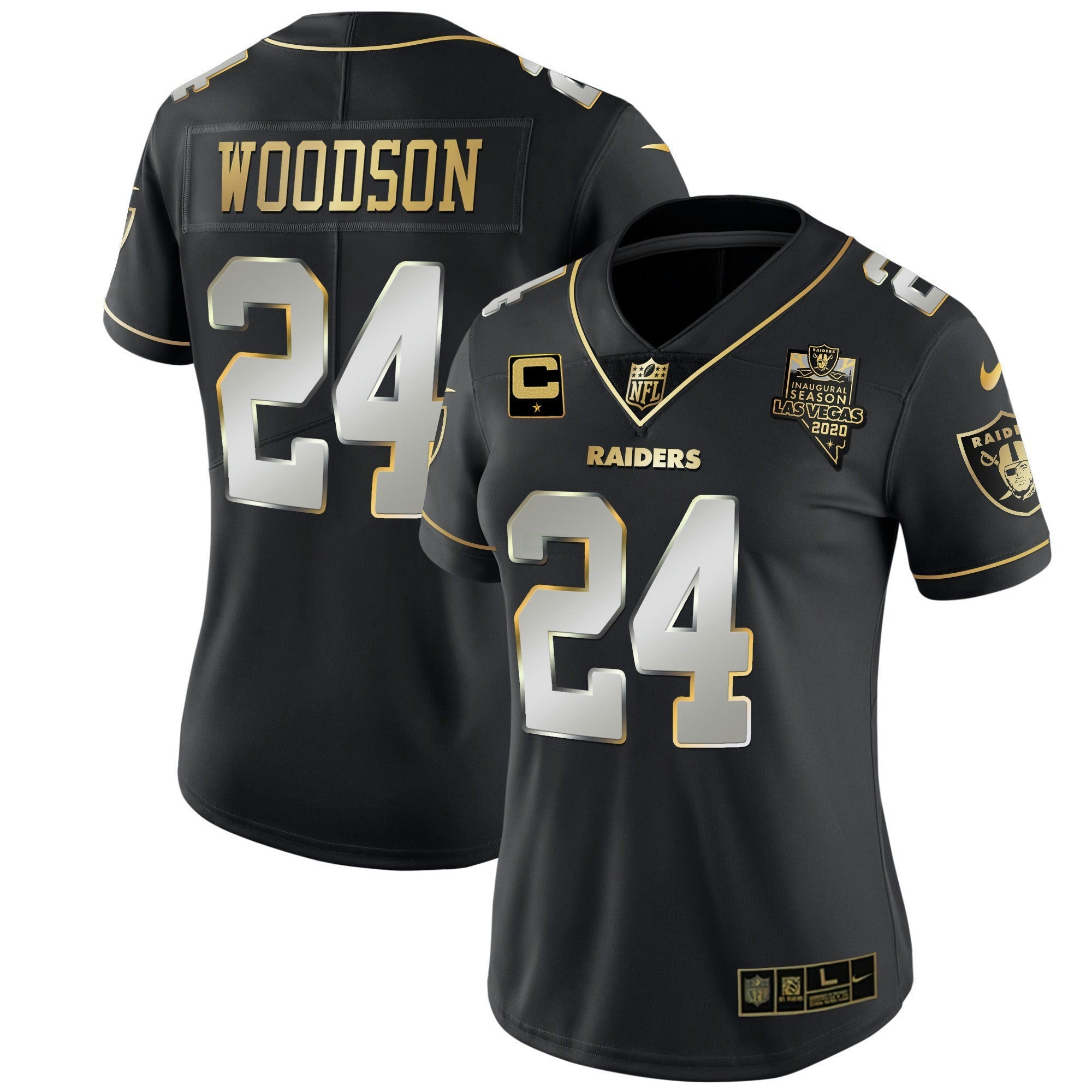 Camisa NFL Women’s Inaugural Season Patch Dourada & Split