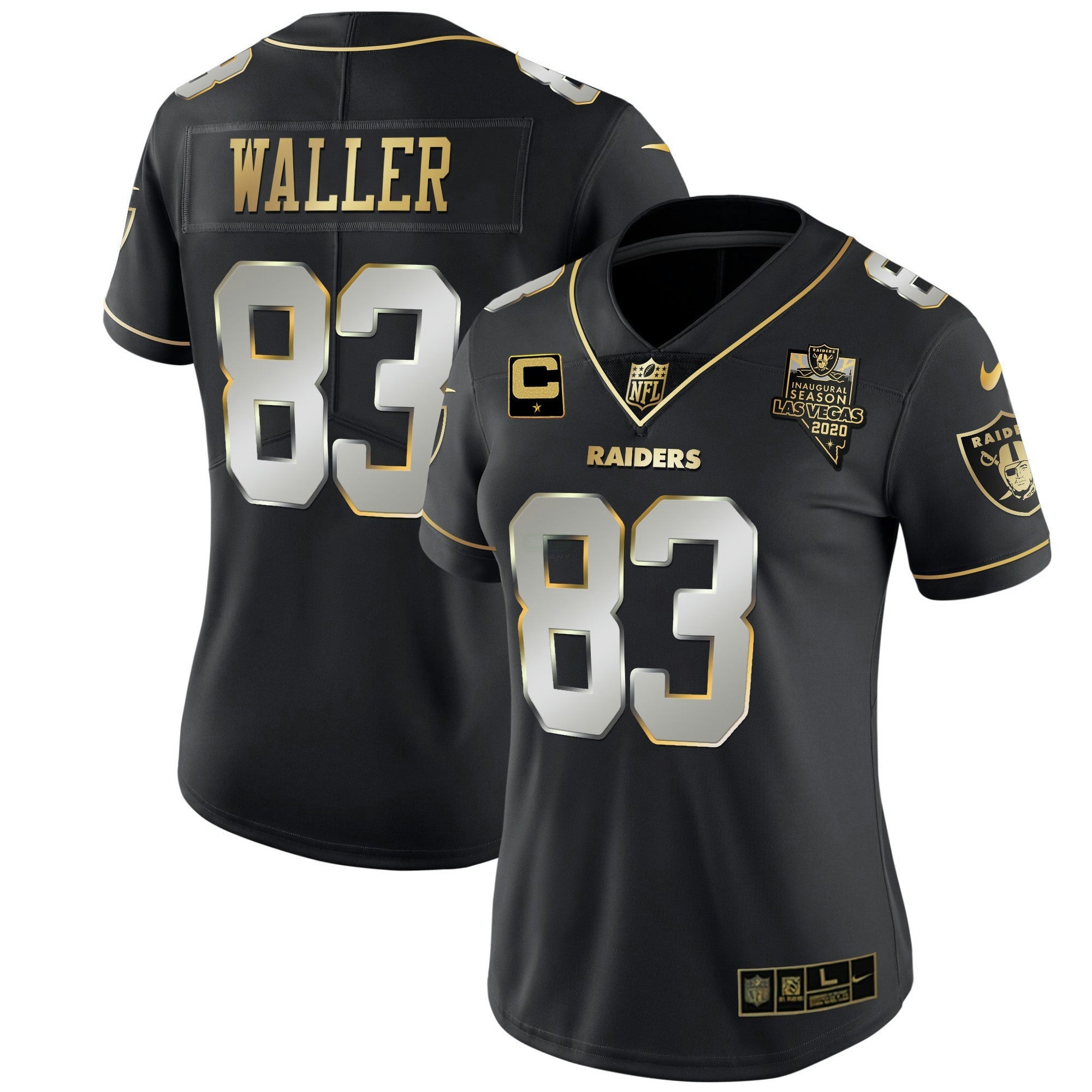Camisa NFL Women’s Inaugural Season Patch Dourada & Split