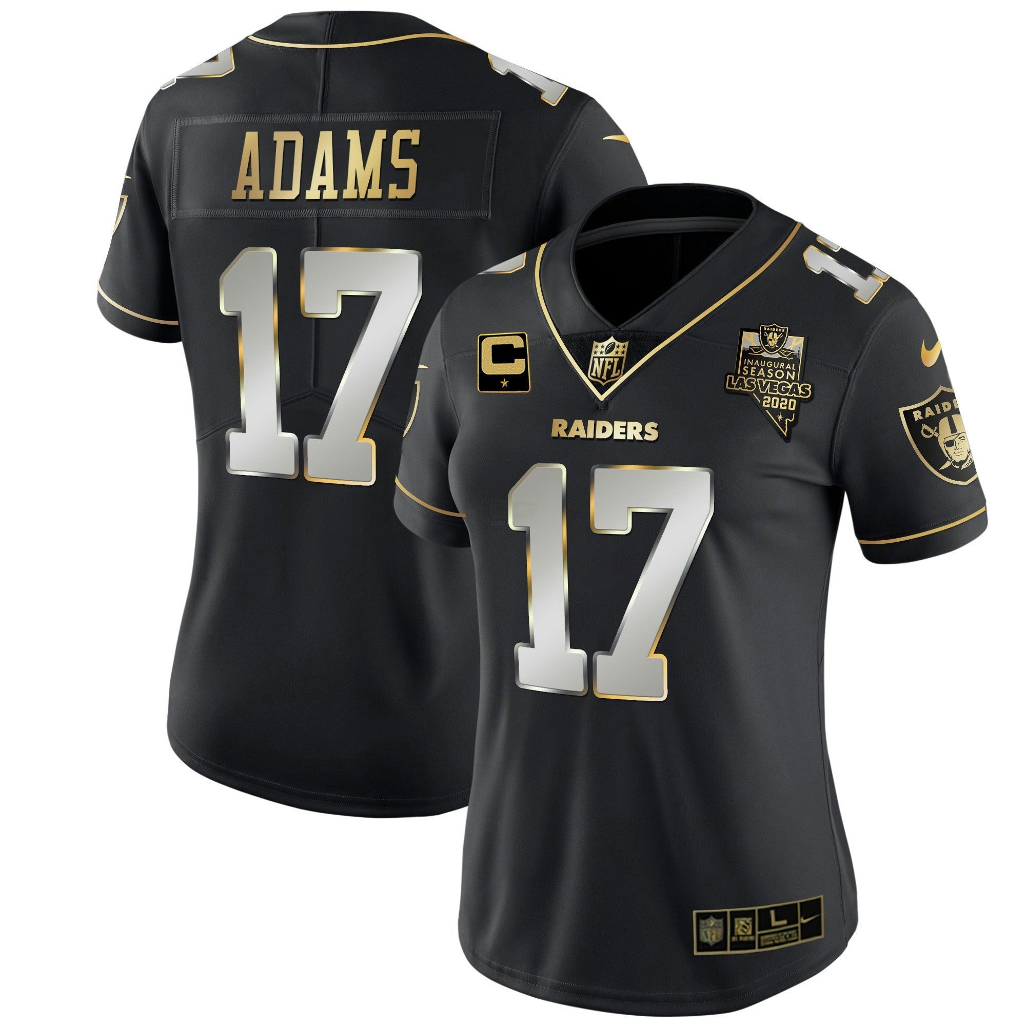 Camisa NFL Women’s Inaugural Season Patch Dourada & Split