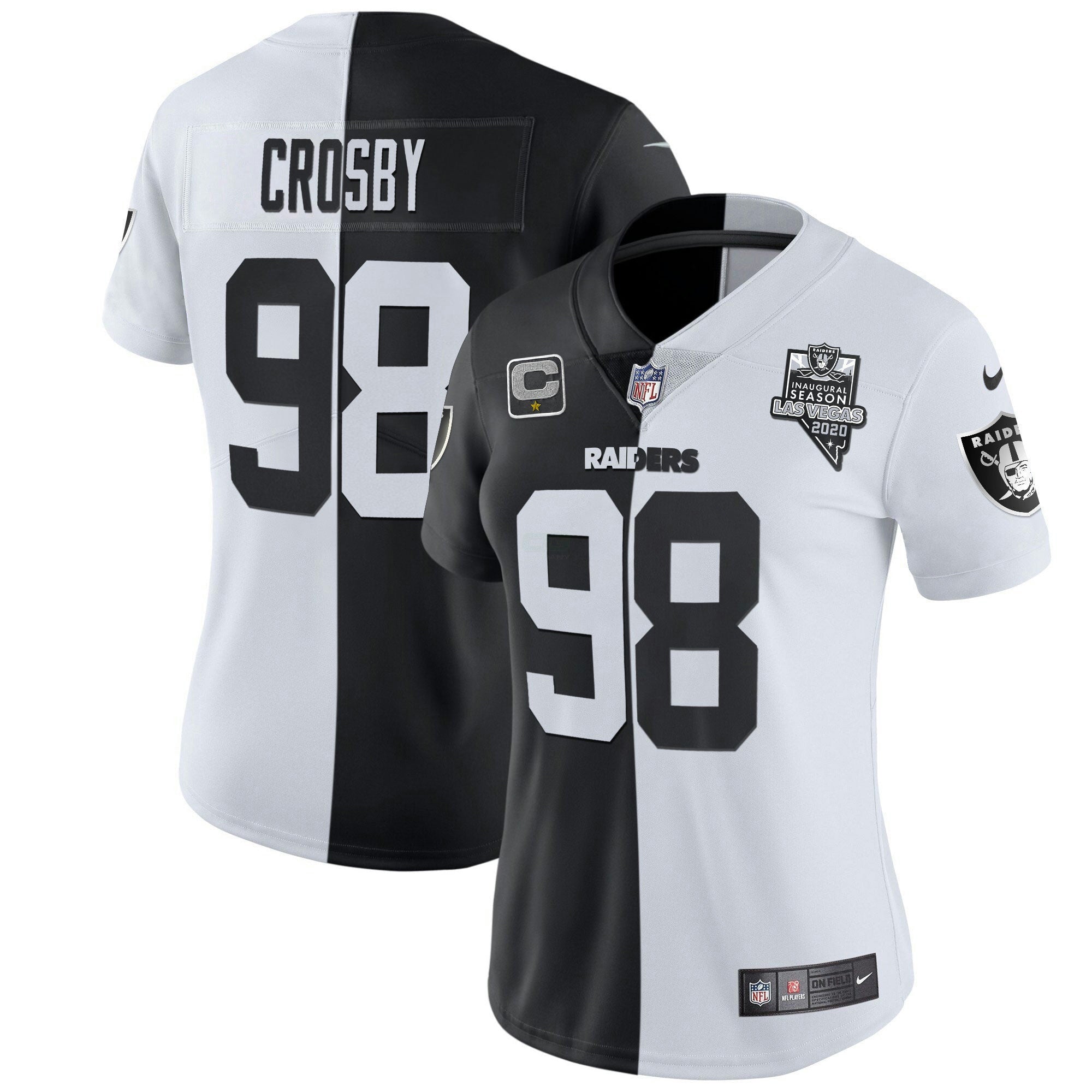 Camisa NFL Women’s Inaugural Season Patch Dourada & Split