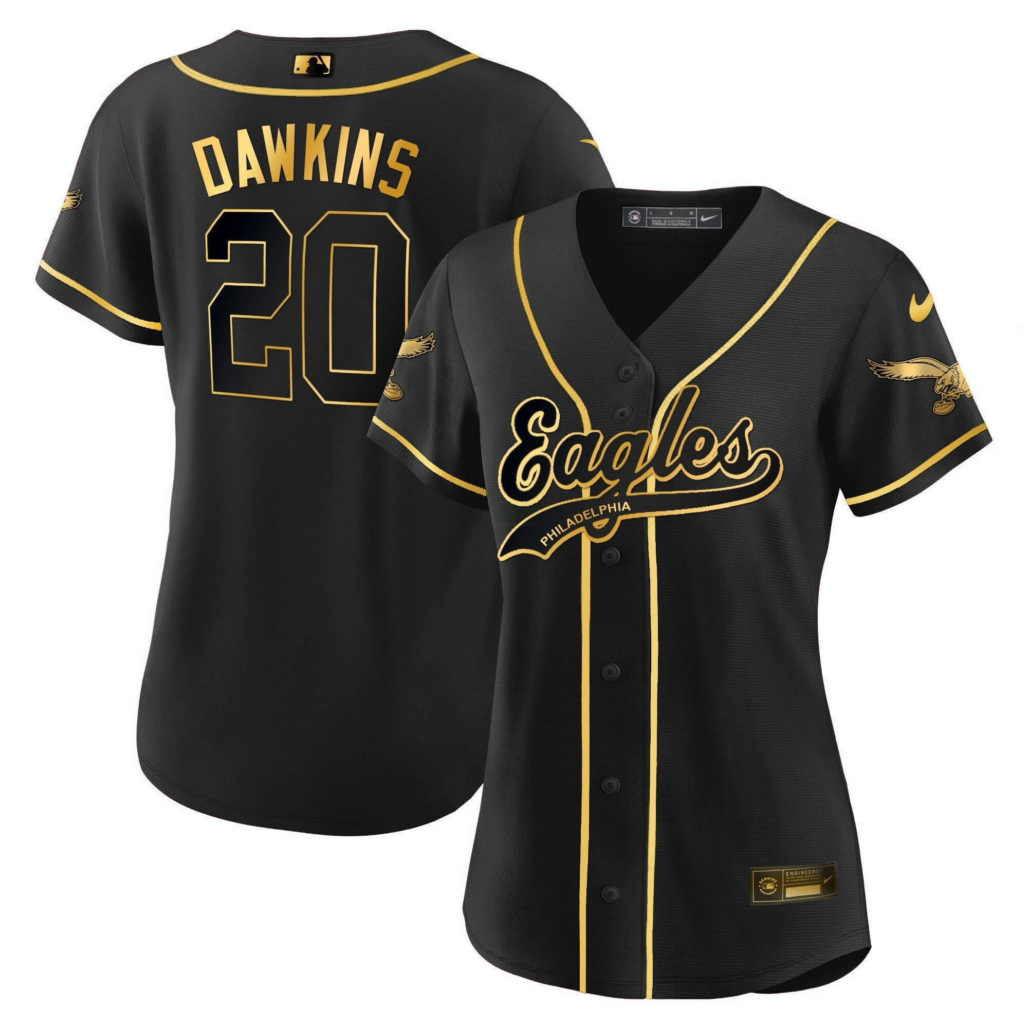 Camisa NFL Women’s Kelly Green Baseball Limited Jersey