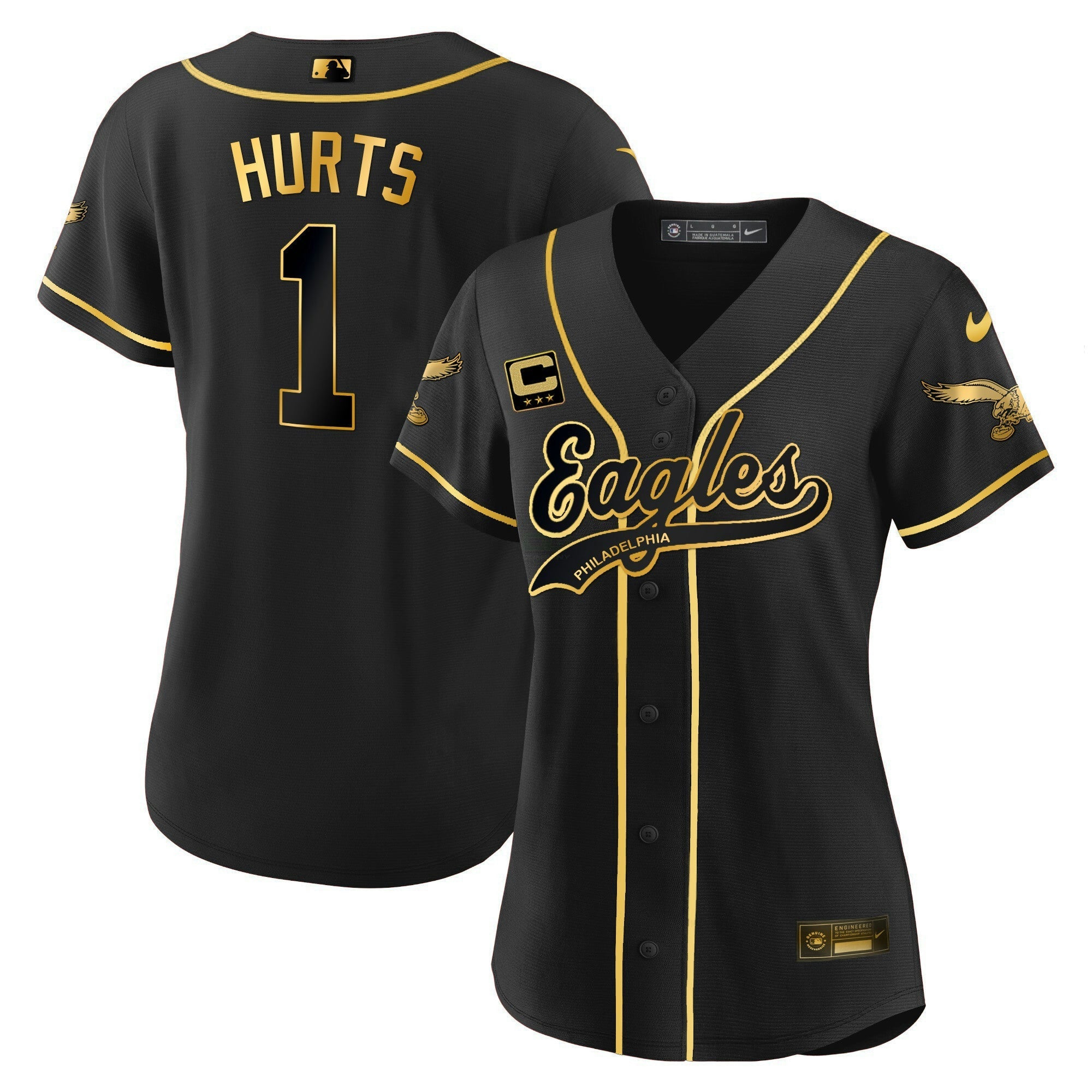Camisa NFL Women’s Kelly Green Baseball Limited Jersey