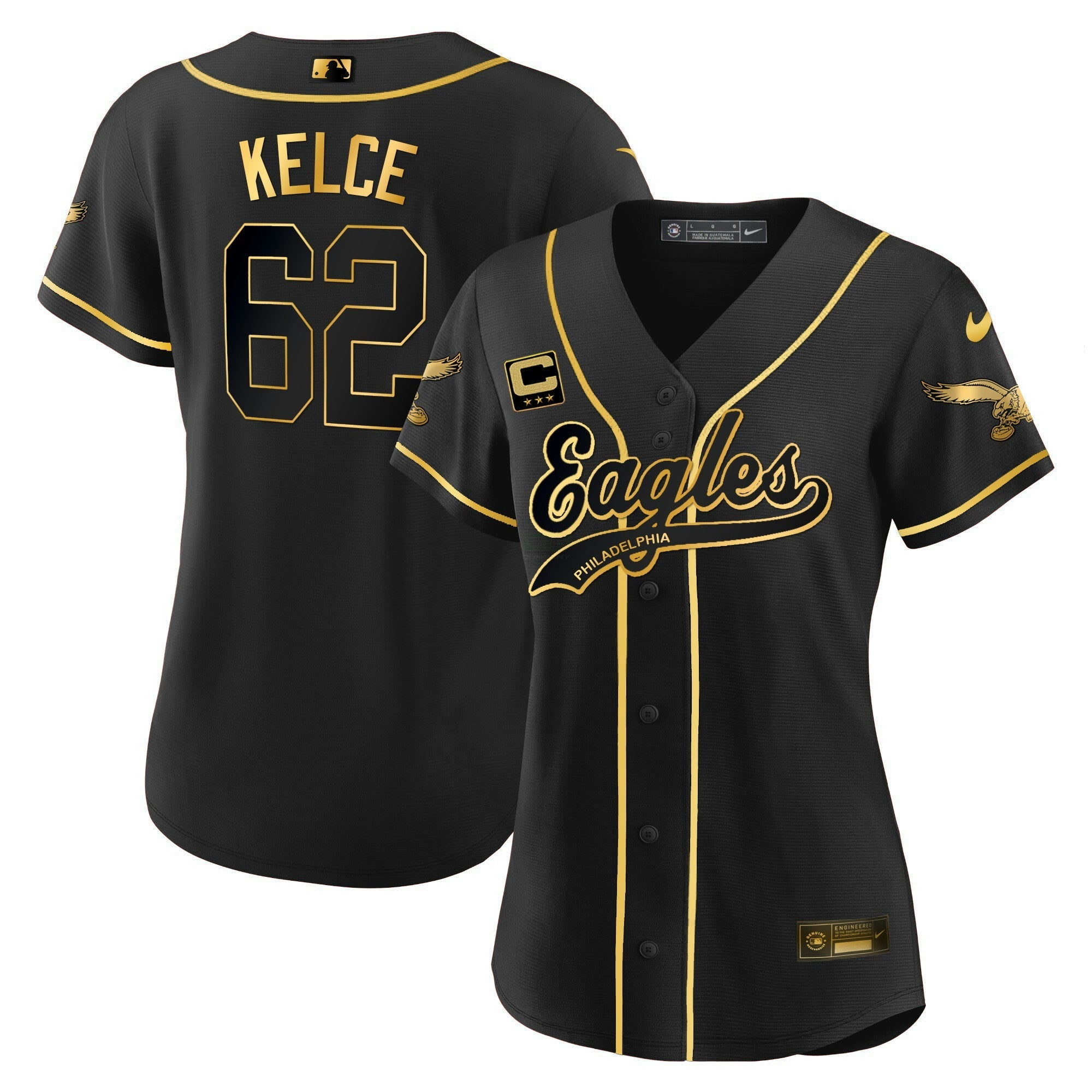 Camisa NFL Women’s Kelly Green Baseball Limited Jersey