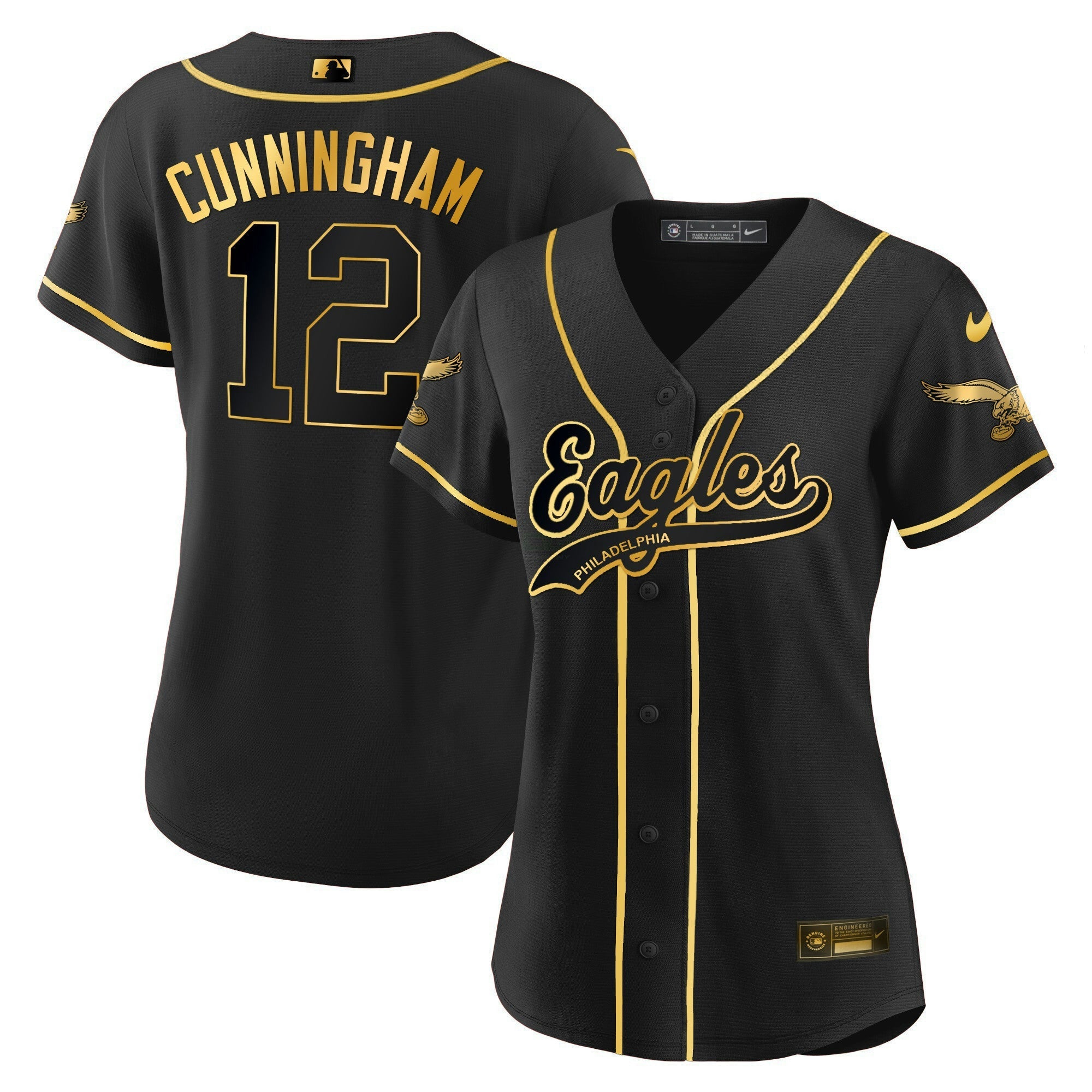 Camisa NFL Women’s Kelly Green Baseball Limited Jersey
