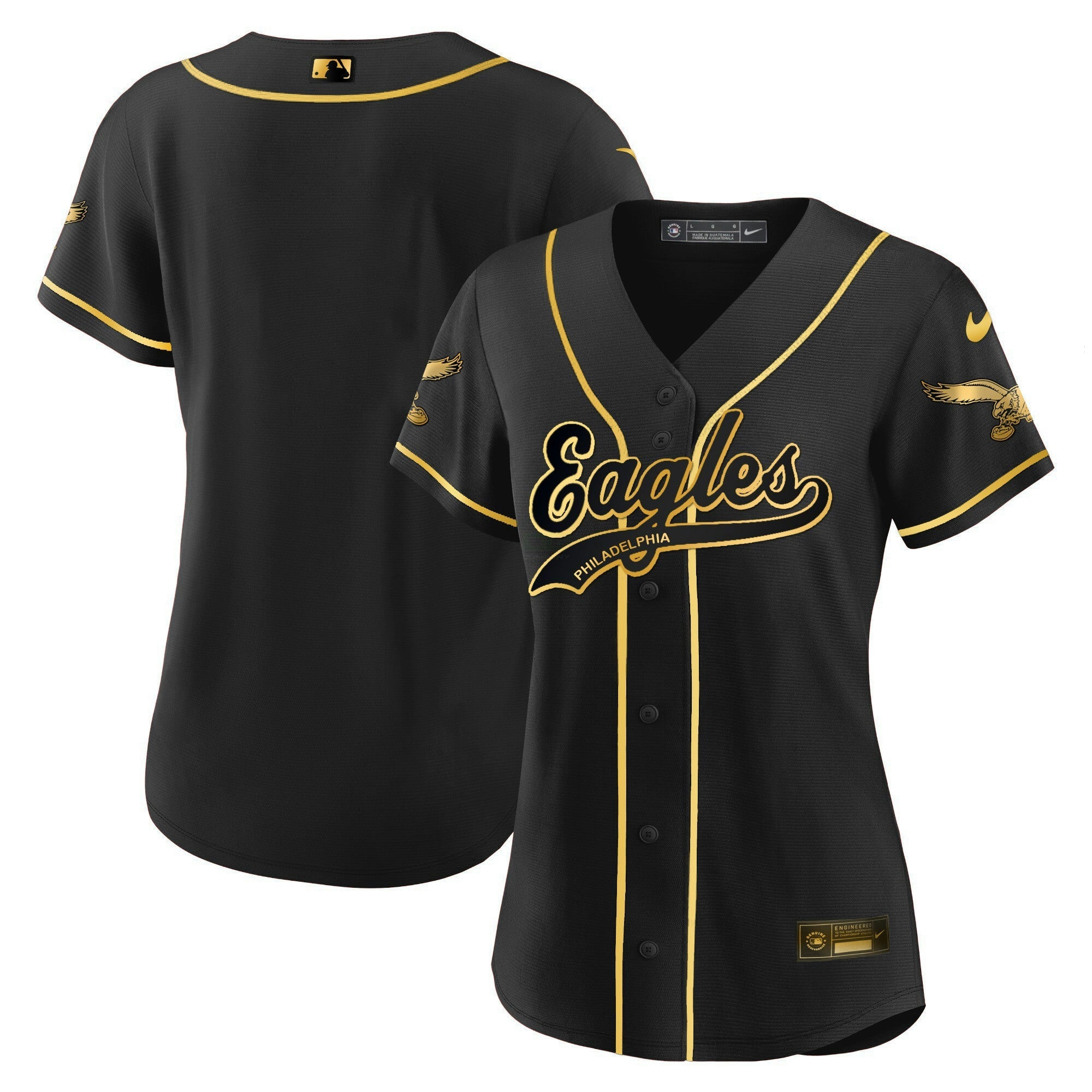 Camisa NFL Women’s Kelly Green Baseball Limited Jersey