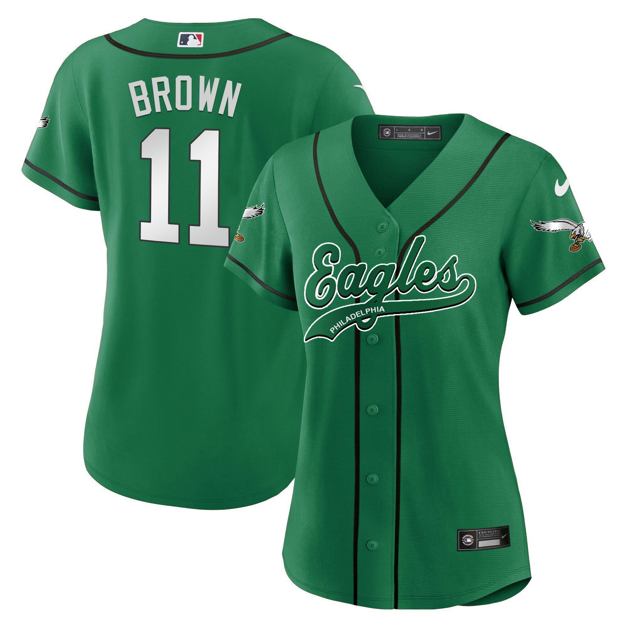 Camisa NFL Women’s Kelly Green Jersey
