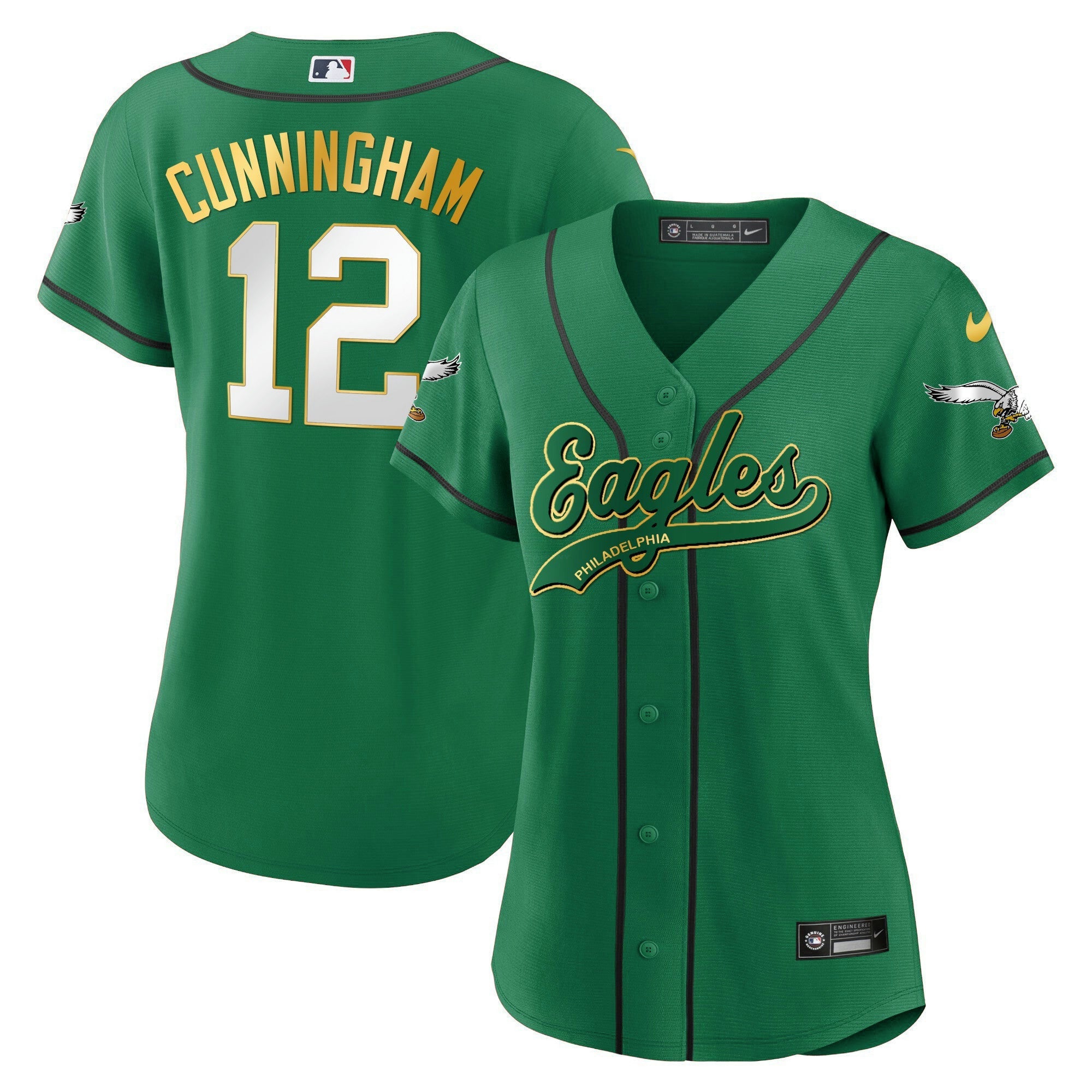 Camisa NFL Women’s Kelly Green Jersey