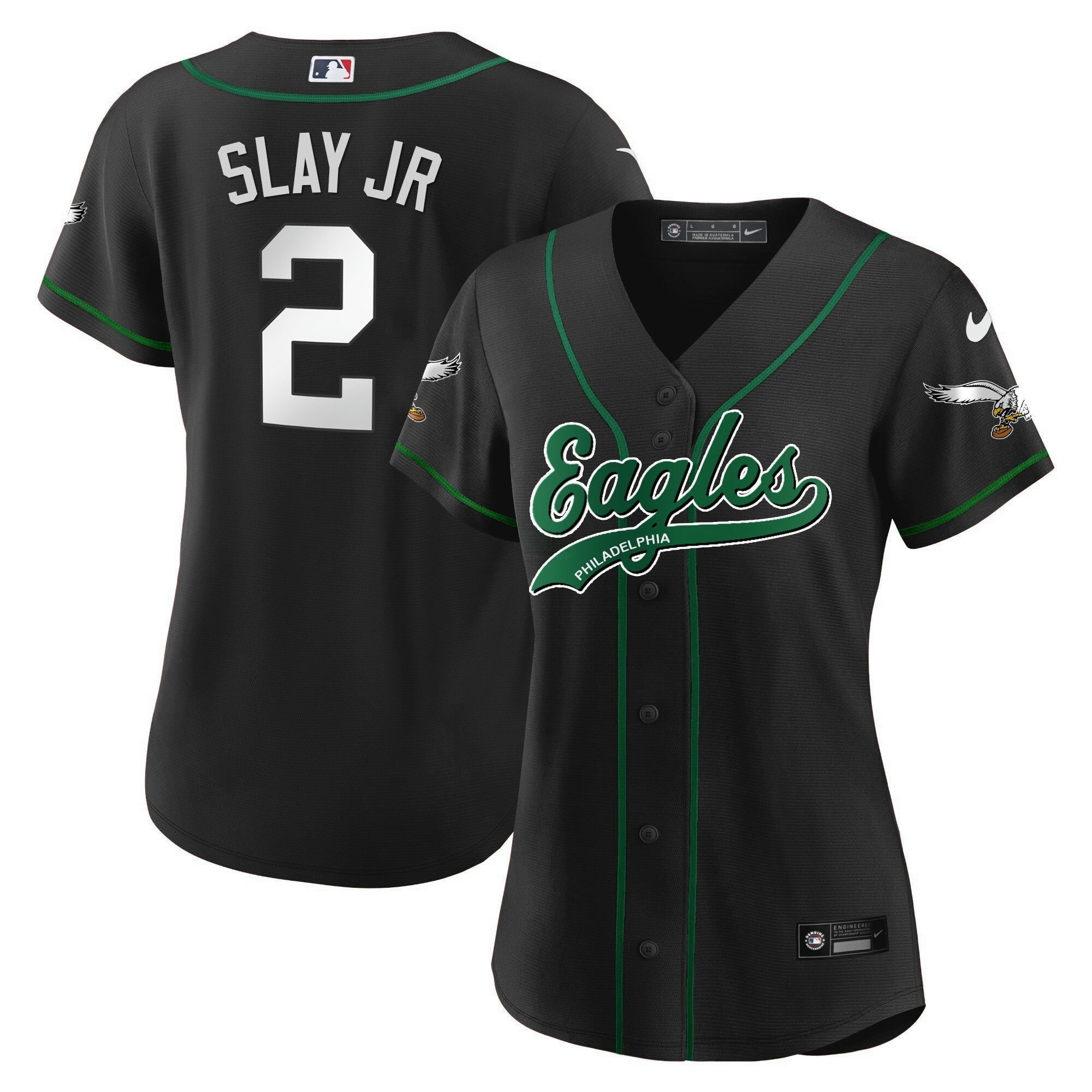 Camisa NFL Women’s Kelly Green Jersey