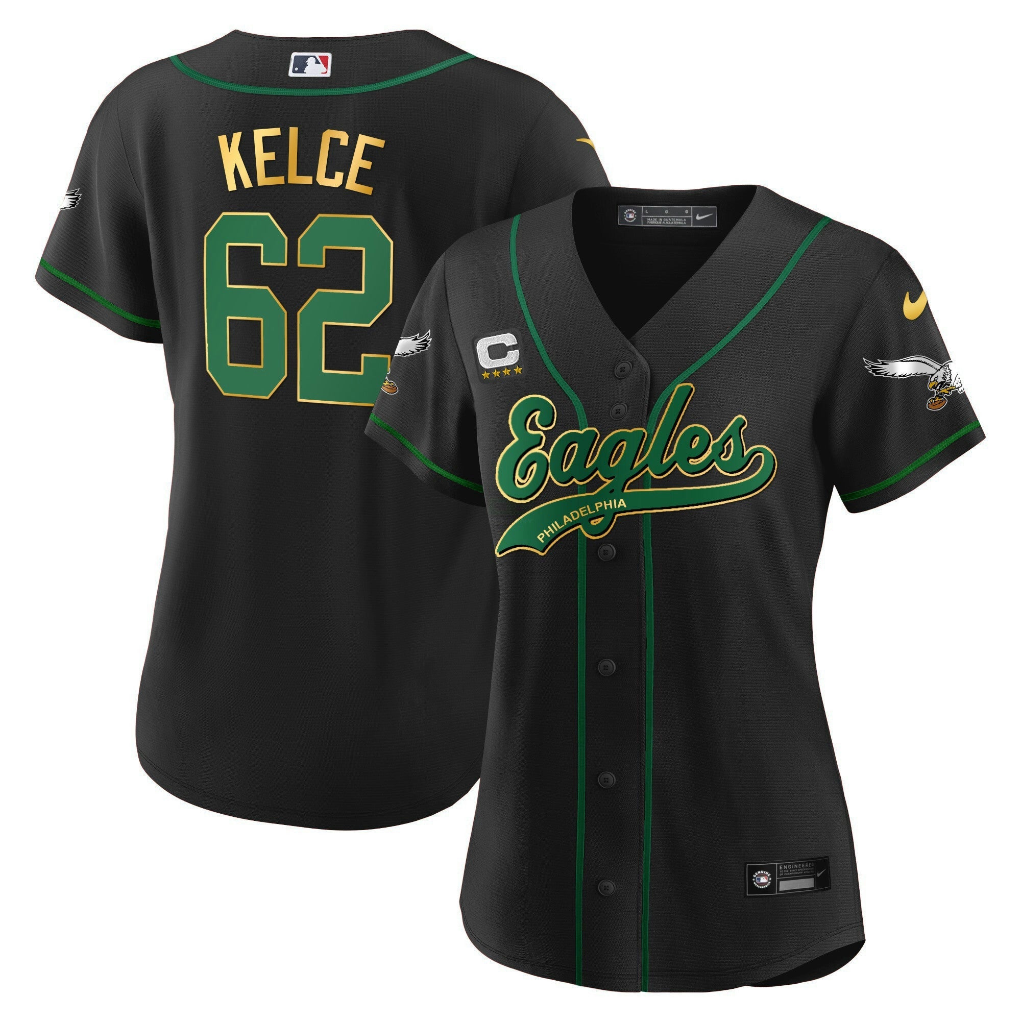 Camisa NFL Women’s Kelly Green Jersey