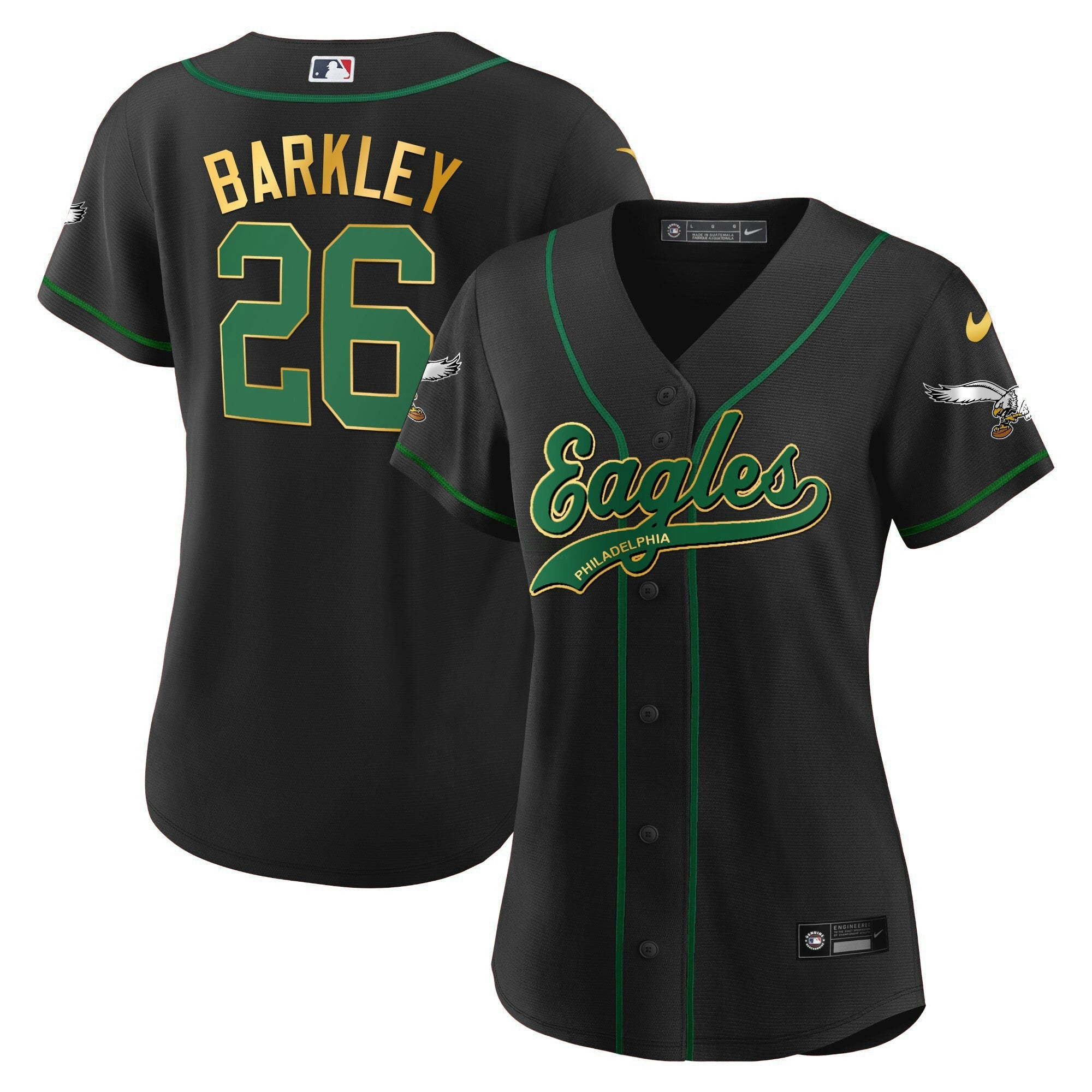 Camisa NFL Women’s Kelly Green Jersey