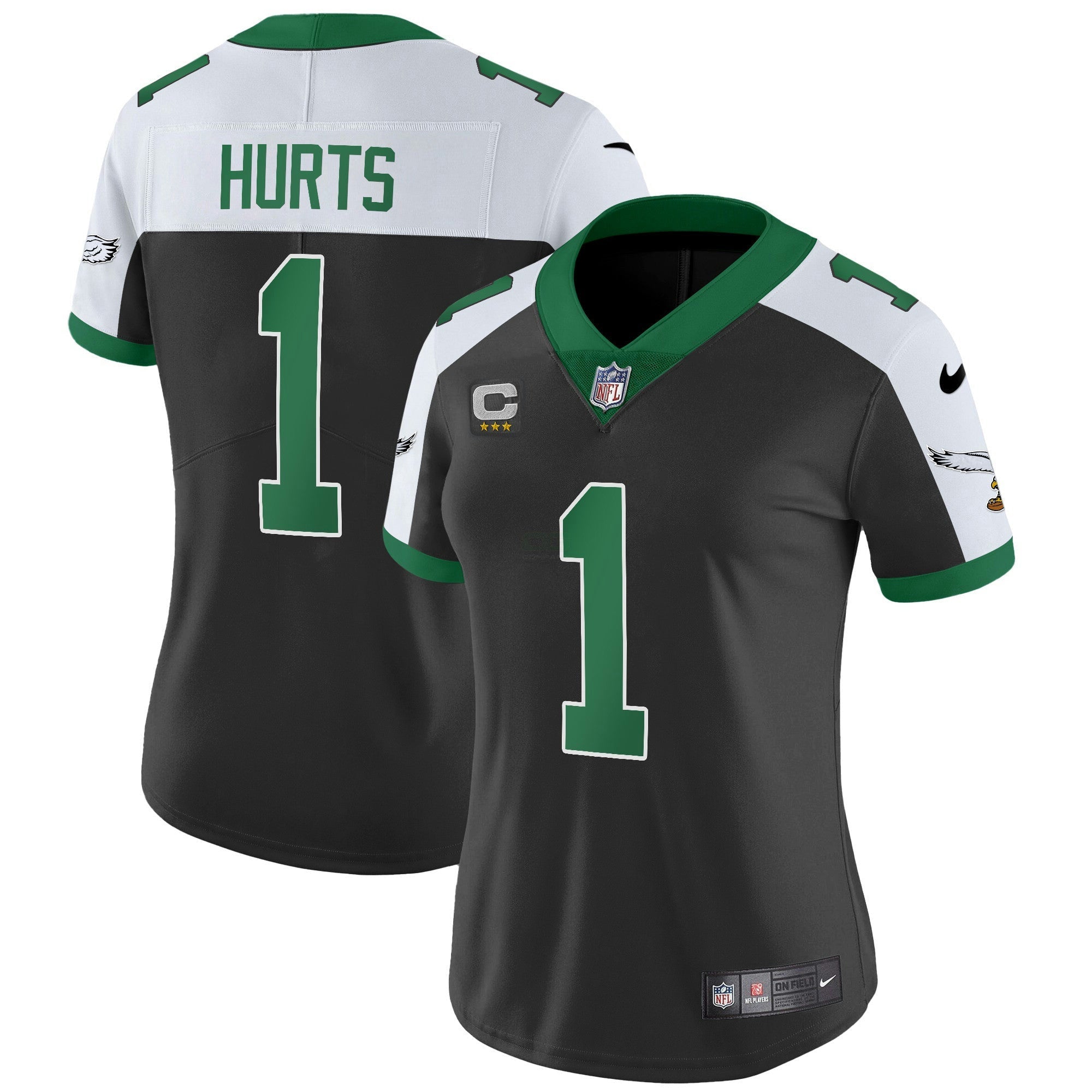 Camisa NFL Women’s Kelly Green Vapor Limited Jersey V2