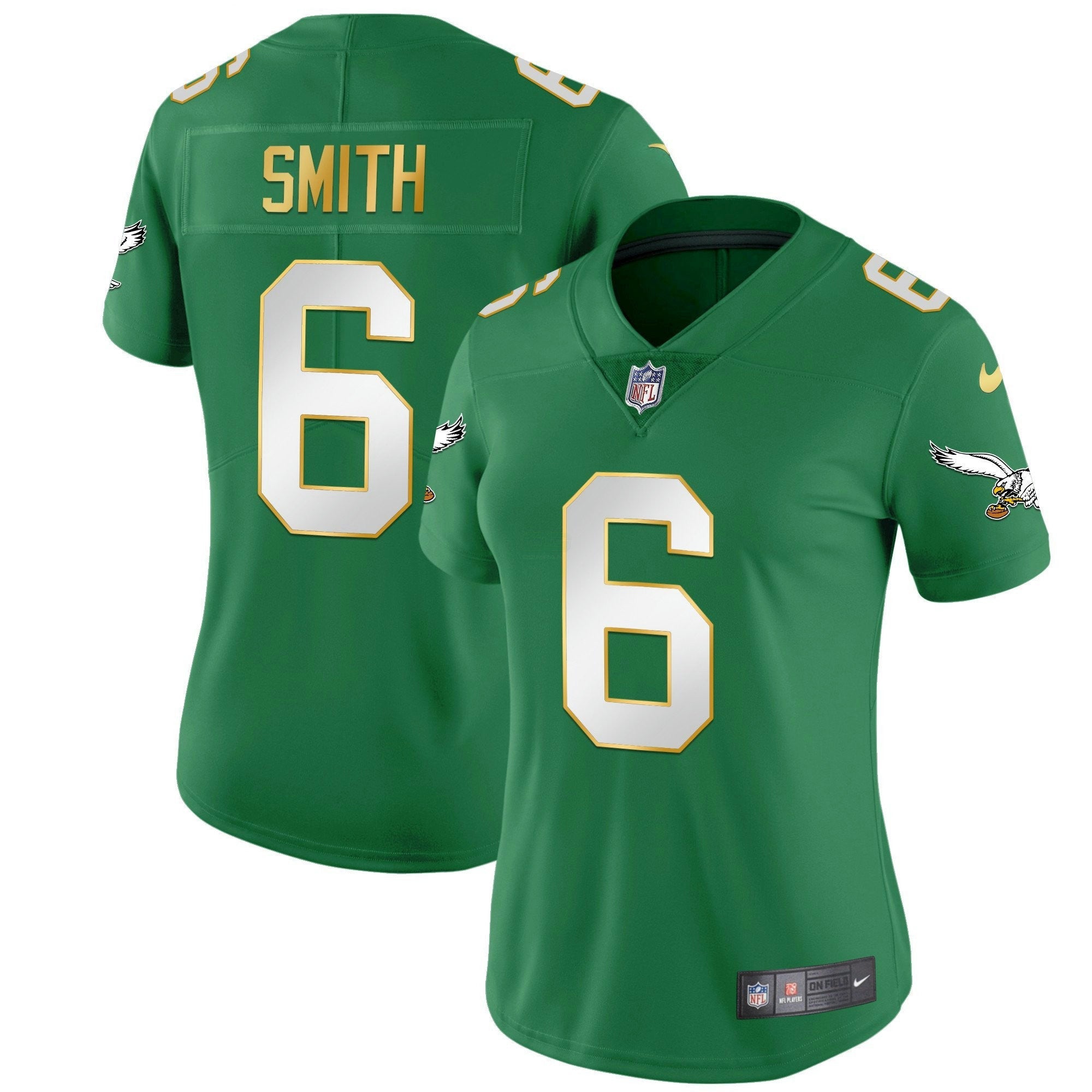 Camisa NFL Women’s Kelly Verde Dourada Jersey