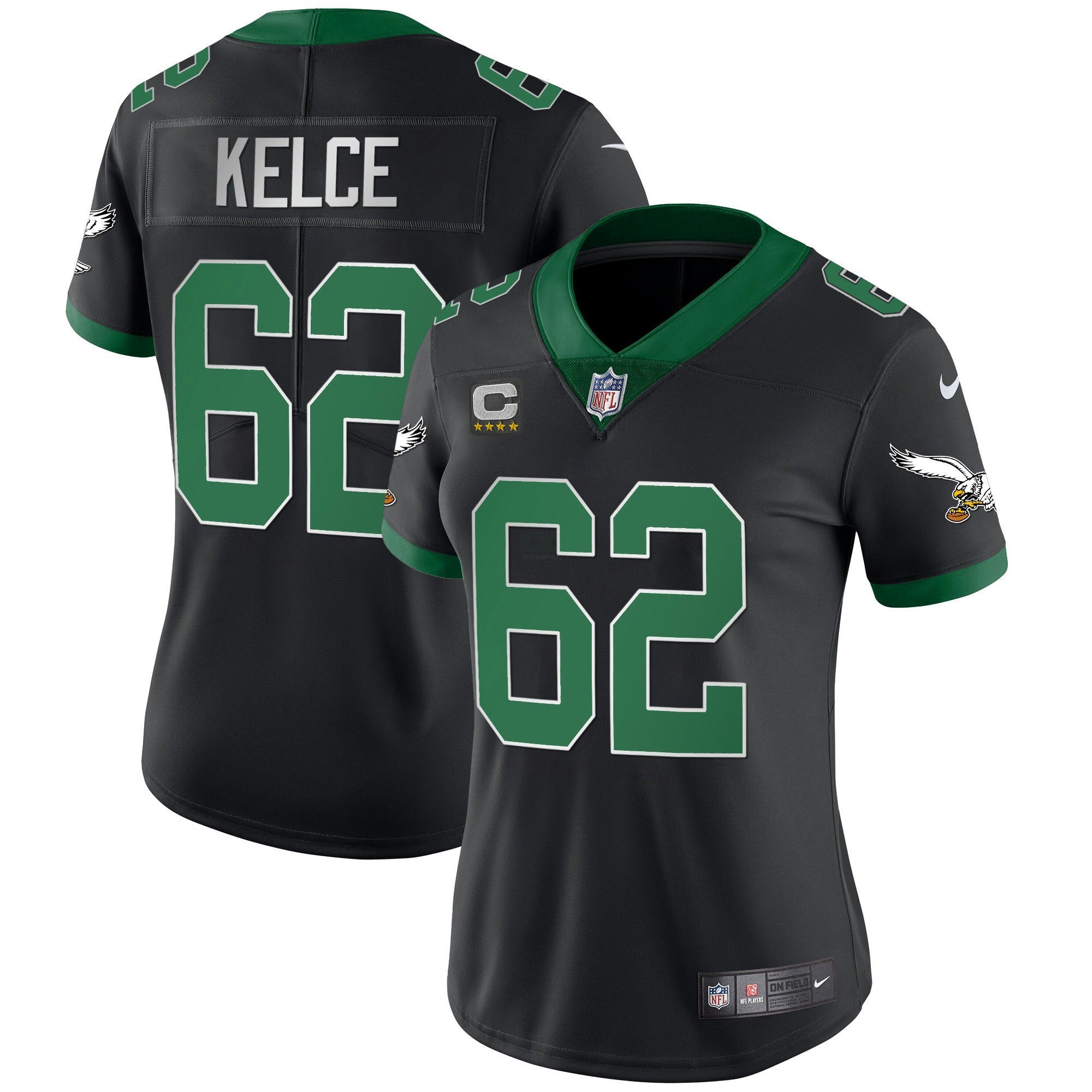 Camisa NFL Women’s Kelly Verde Dourada Jersey