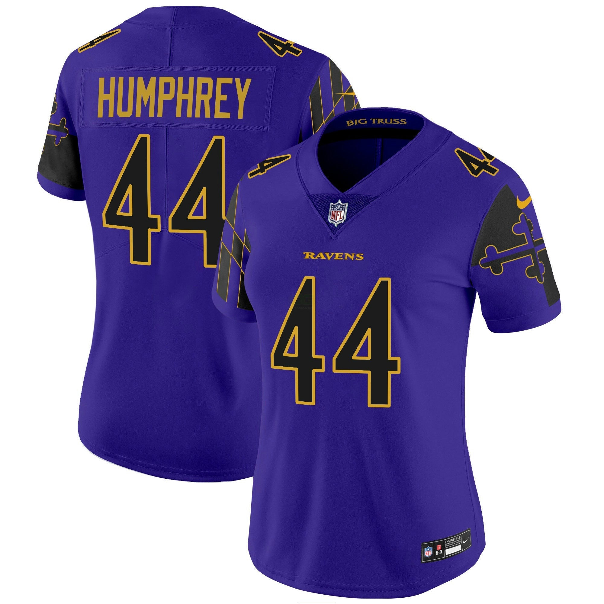 Camisa NFL Women’s Maryland Flag Vapor Limited Jersey