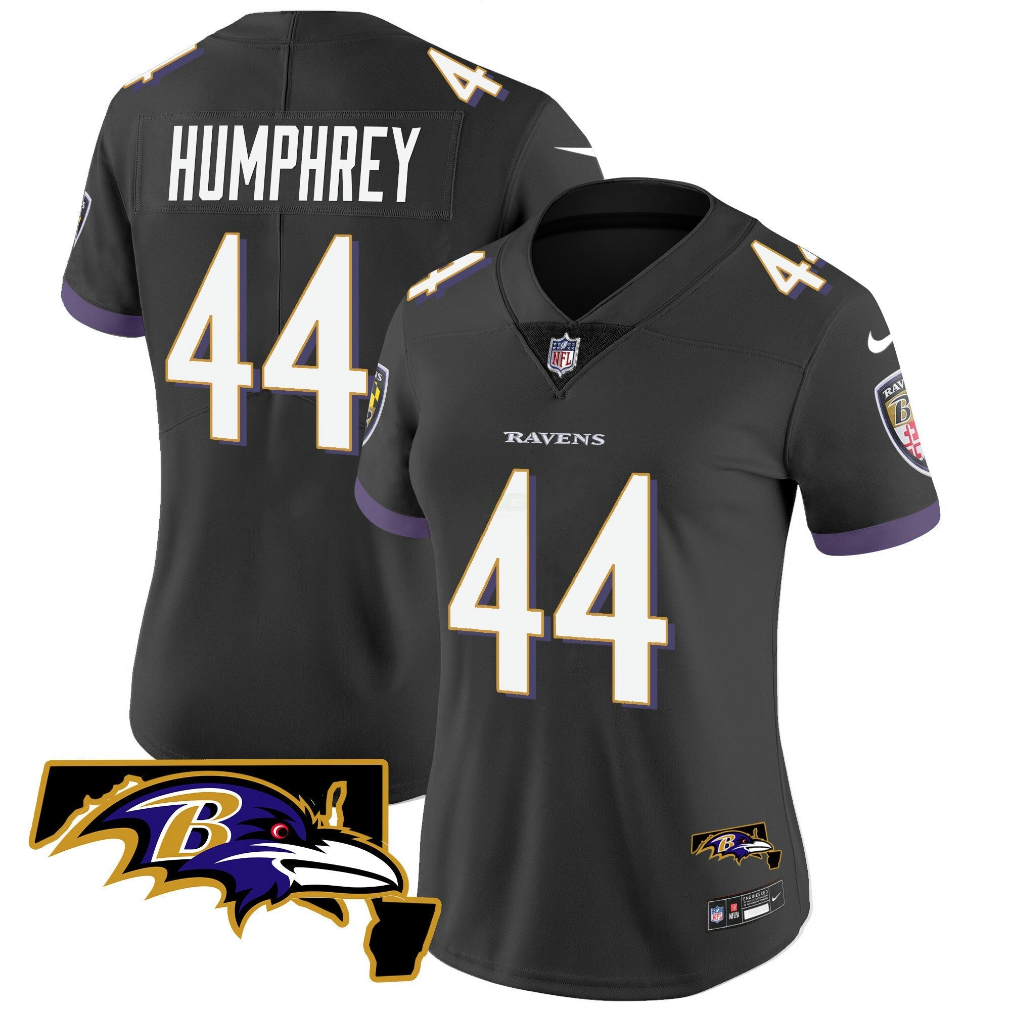 Camisa NFL Women’s Maryland Patch Vapor Limited Jersey