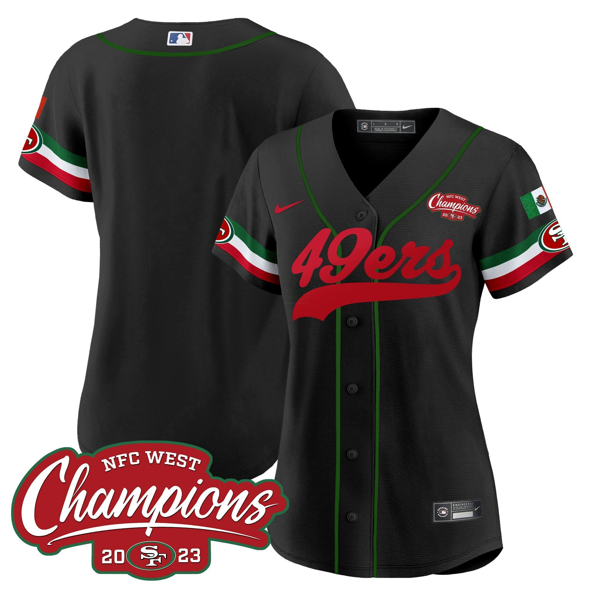 Camisa NFL Women’s Mexico 2023 NFC West Champions Jersey