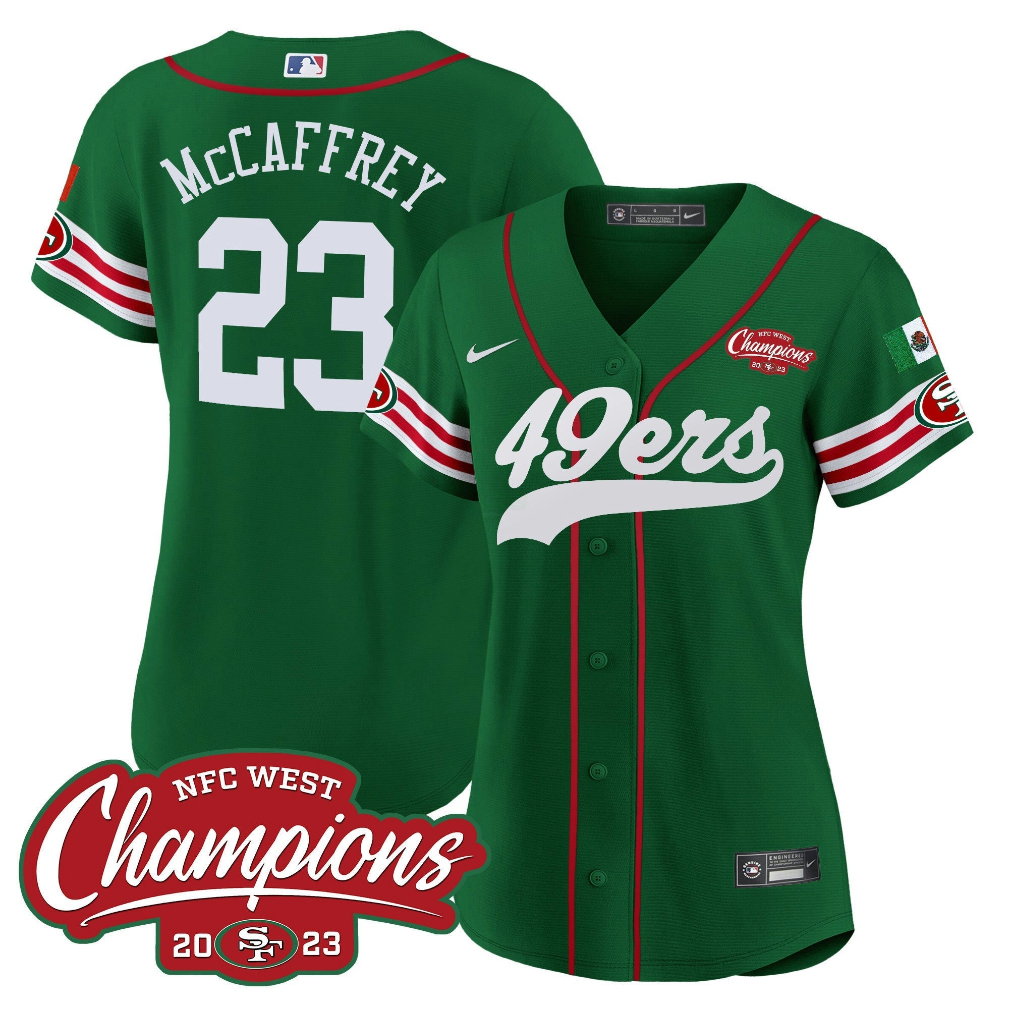 Camisa NFL Women’s Mexico 2023 NFC West Champions Jersey