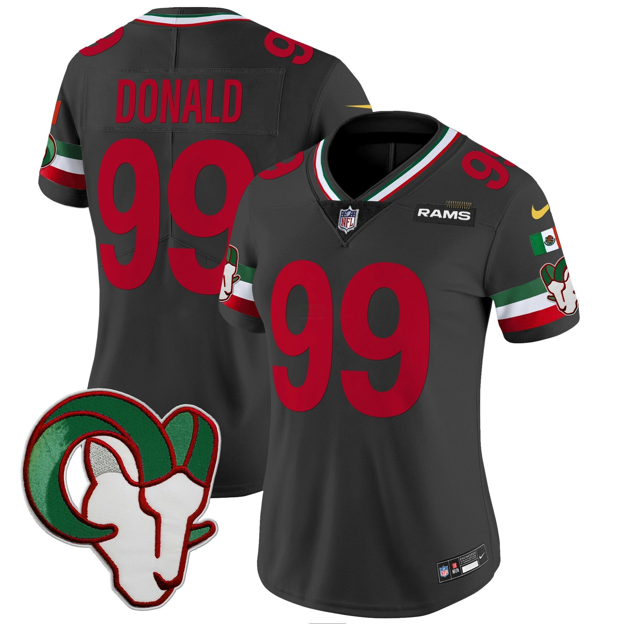 Camisa NFL Women’s Mexico Vapor Limited Jersey