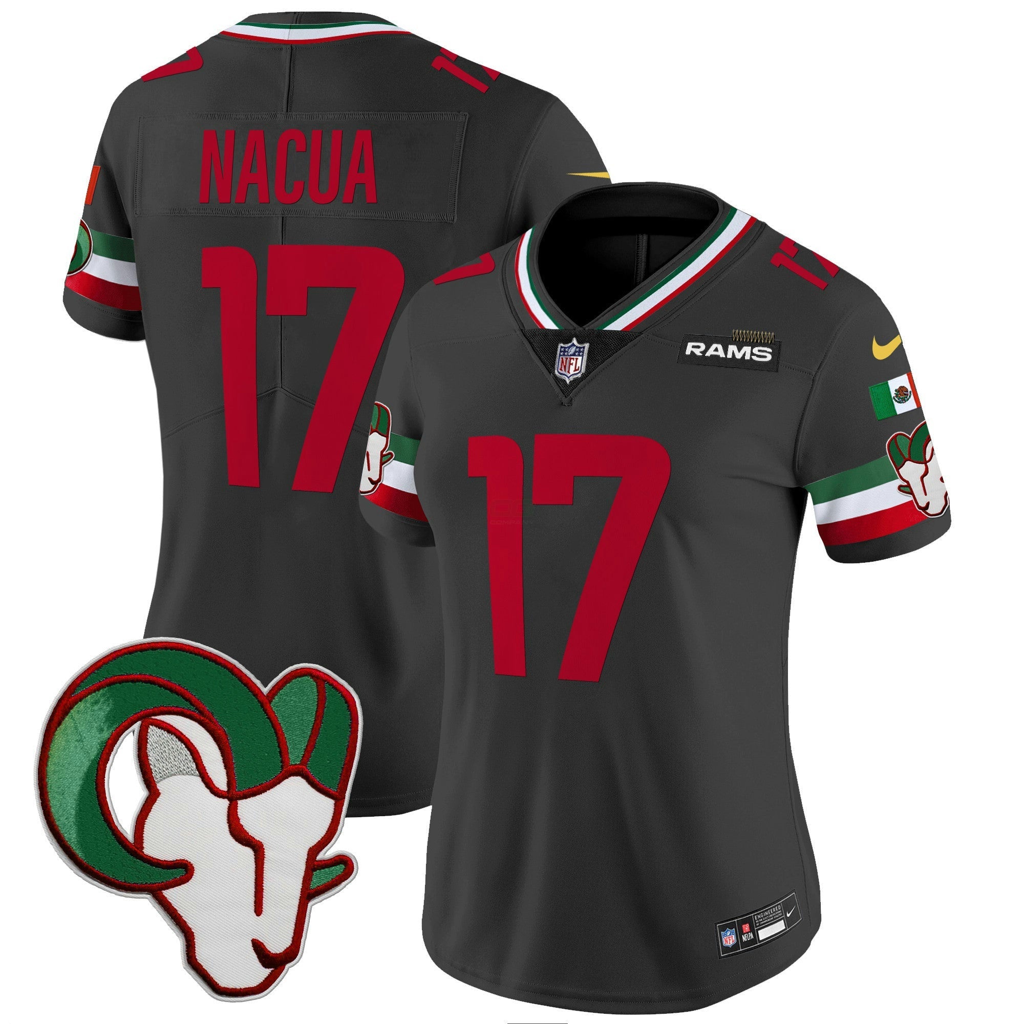 Camisa NFL Women’s Mexico Vapor Limited Jersey