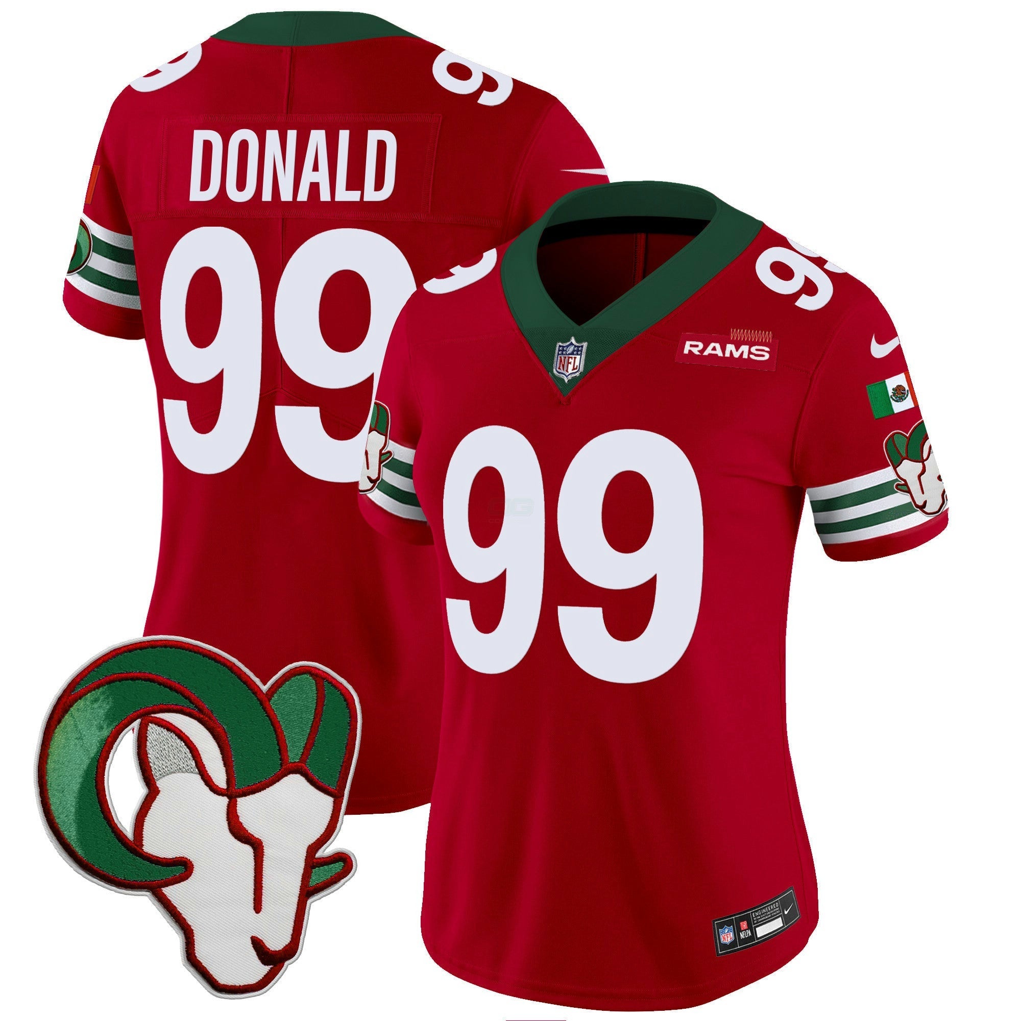 Camisa NFL Women’s Mexico Vapor Limited Jersey
